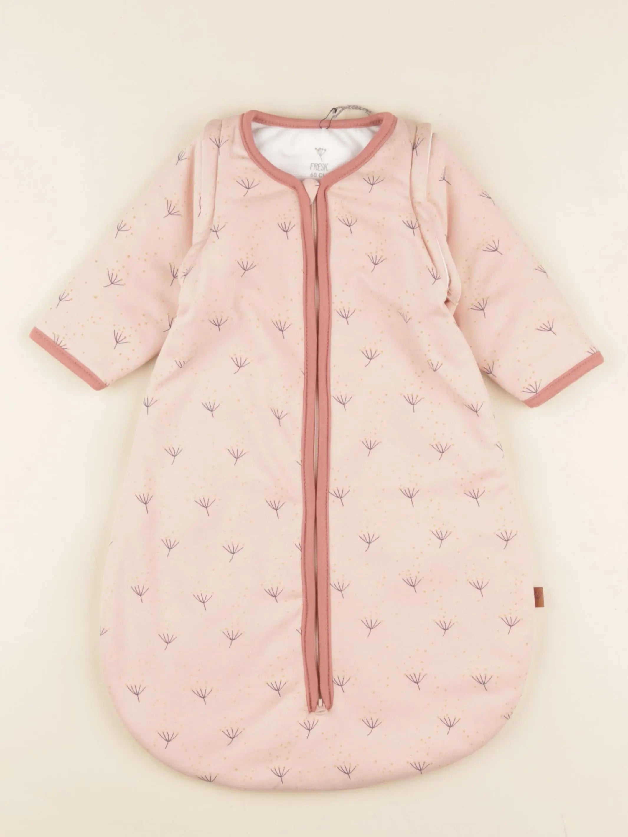 Gigoteuse 60 cm TOG 2,8 rose Fleurs