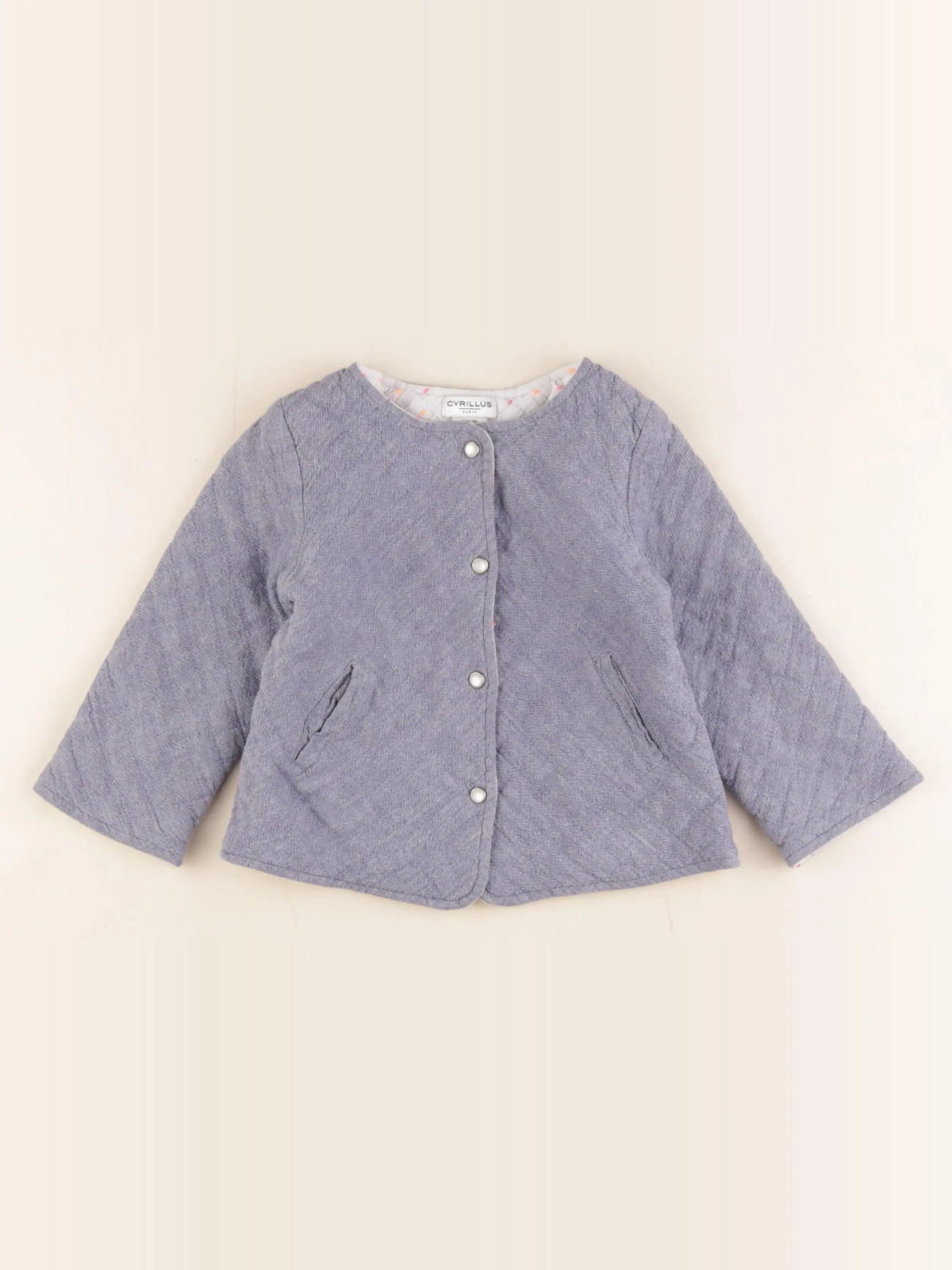 Cyrillus - veste bleu - 24 mois
