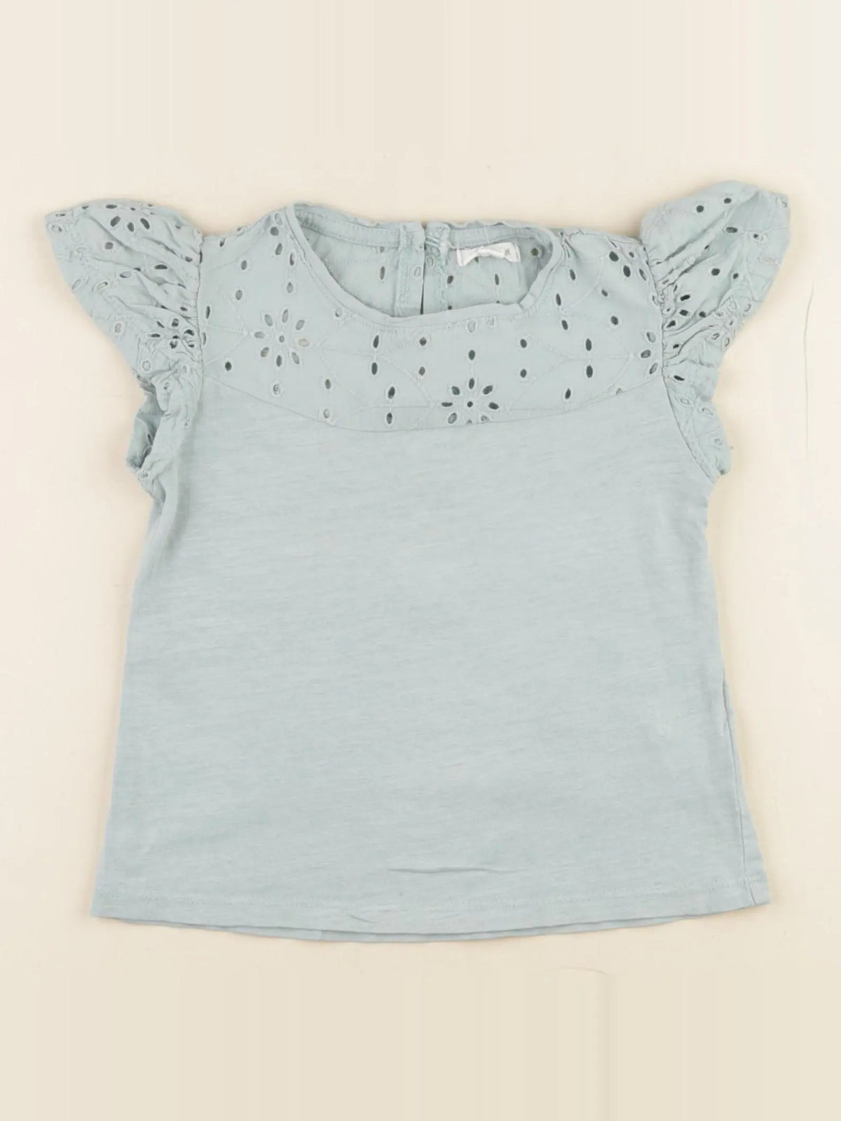 Vertbaudet - tee-shirt bleu - 3 ans