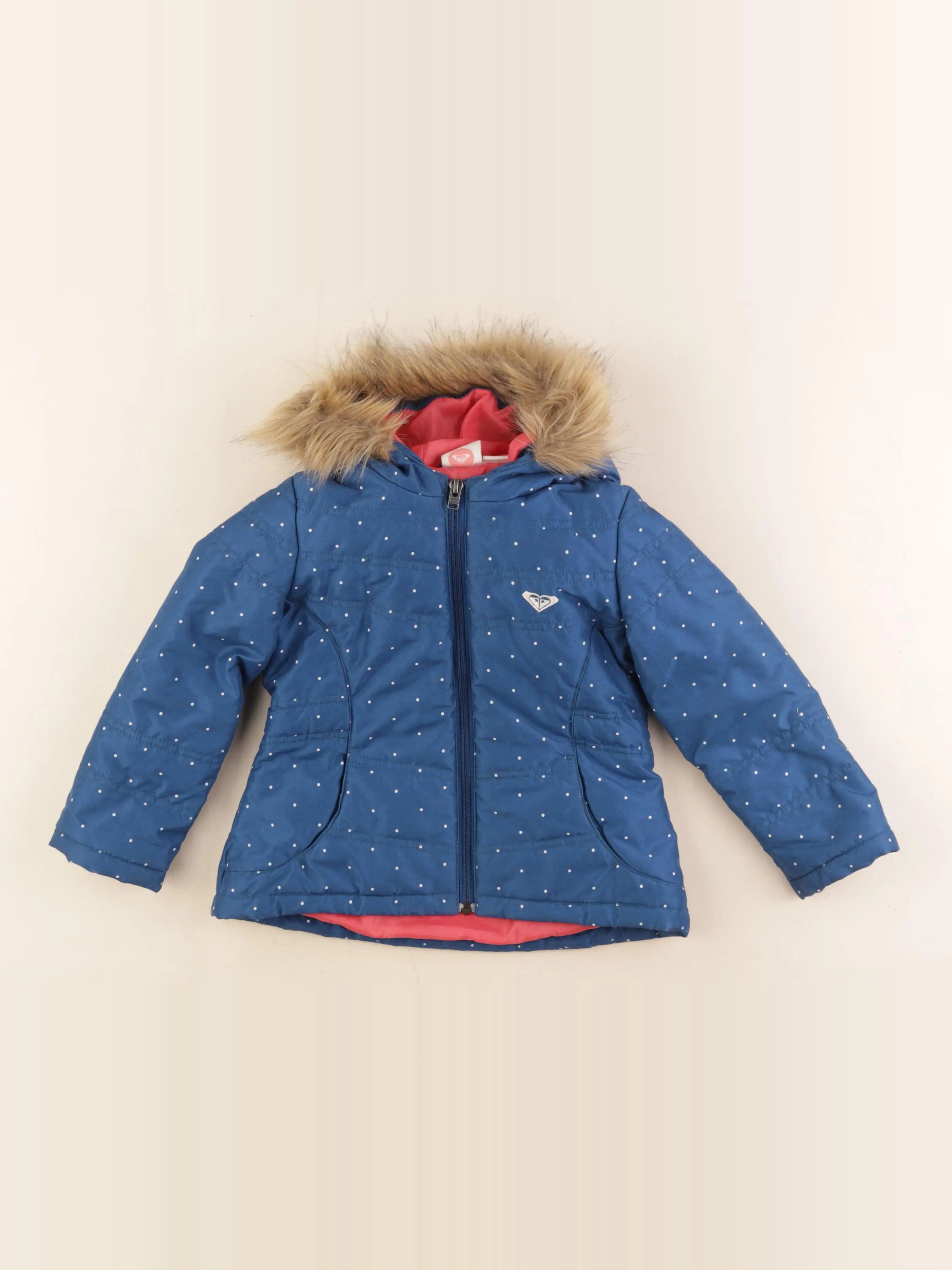 Roxy - manteau bleu - 3 ans