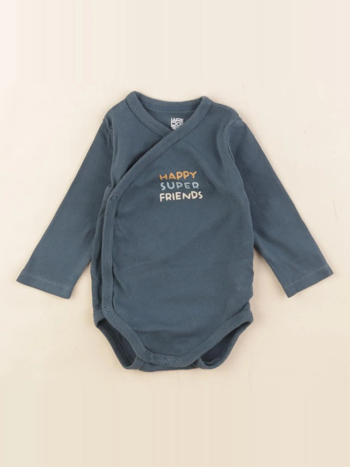 La Redoute - body bleu - 6 mois