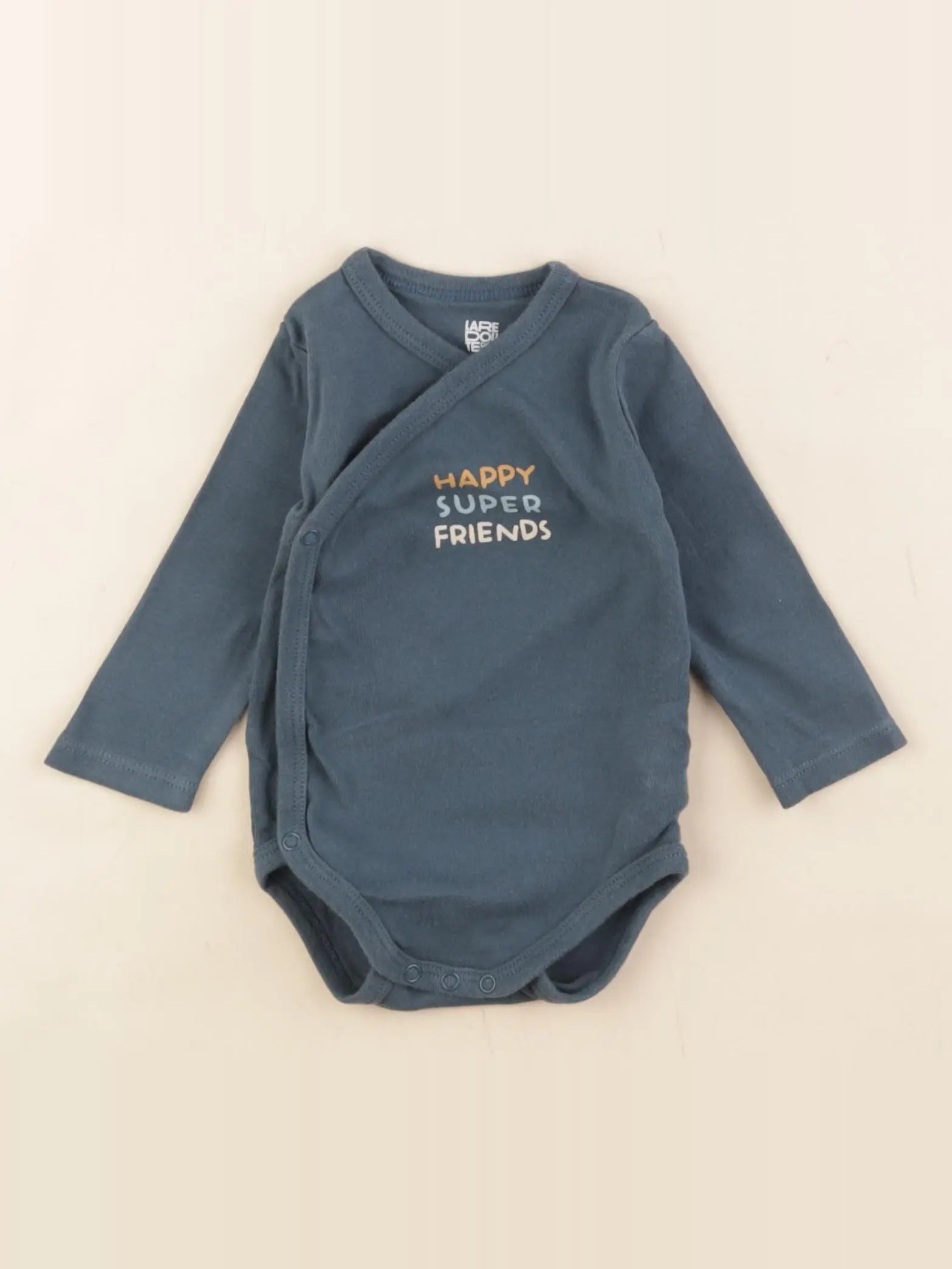 La Redoute - body bleu - 6 mois