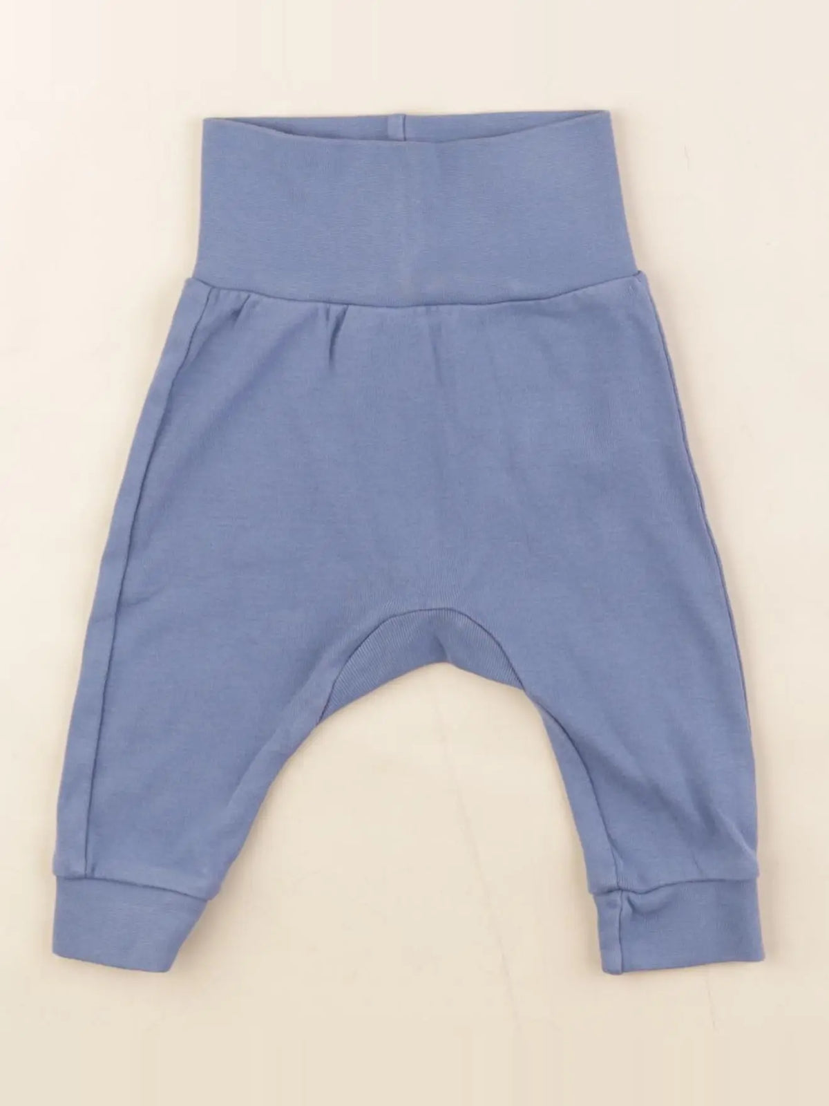 H&M - sarouel bleu - 2/4 mois