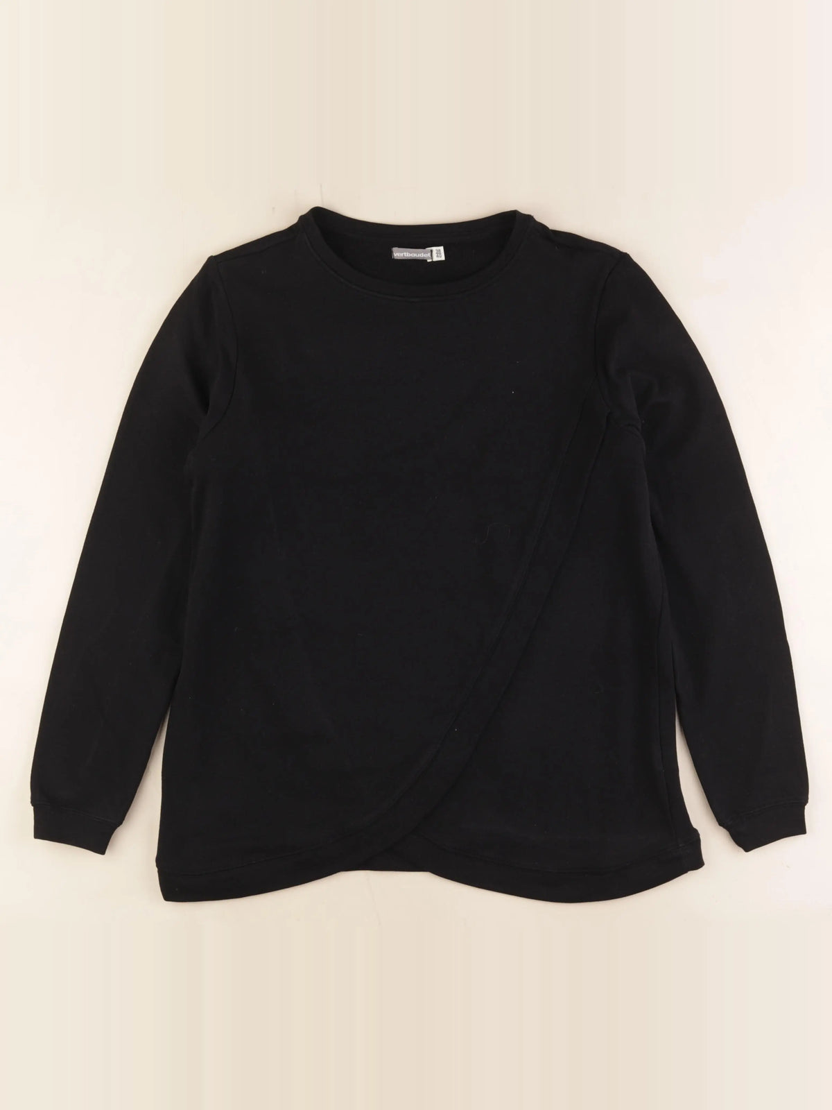Vertbaudet - sweat grossesse, allaitement noir - 38 à 40
