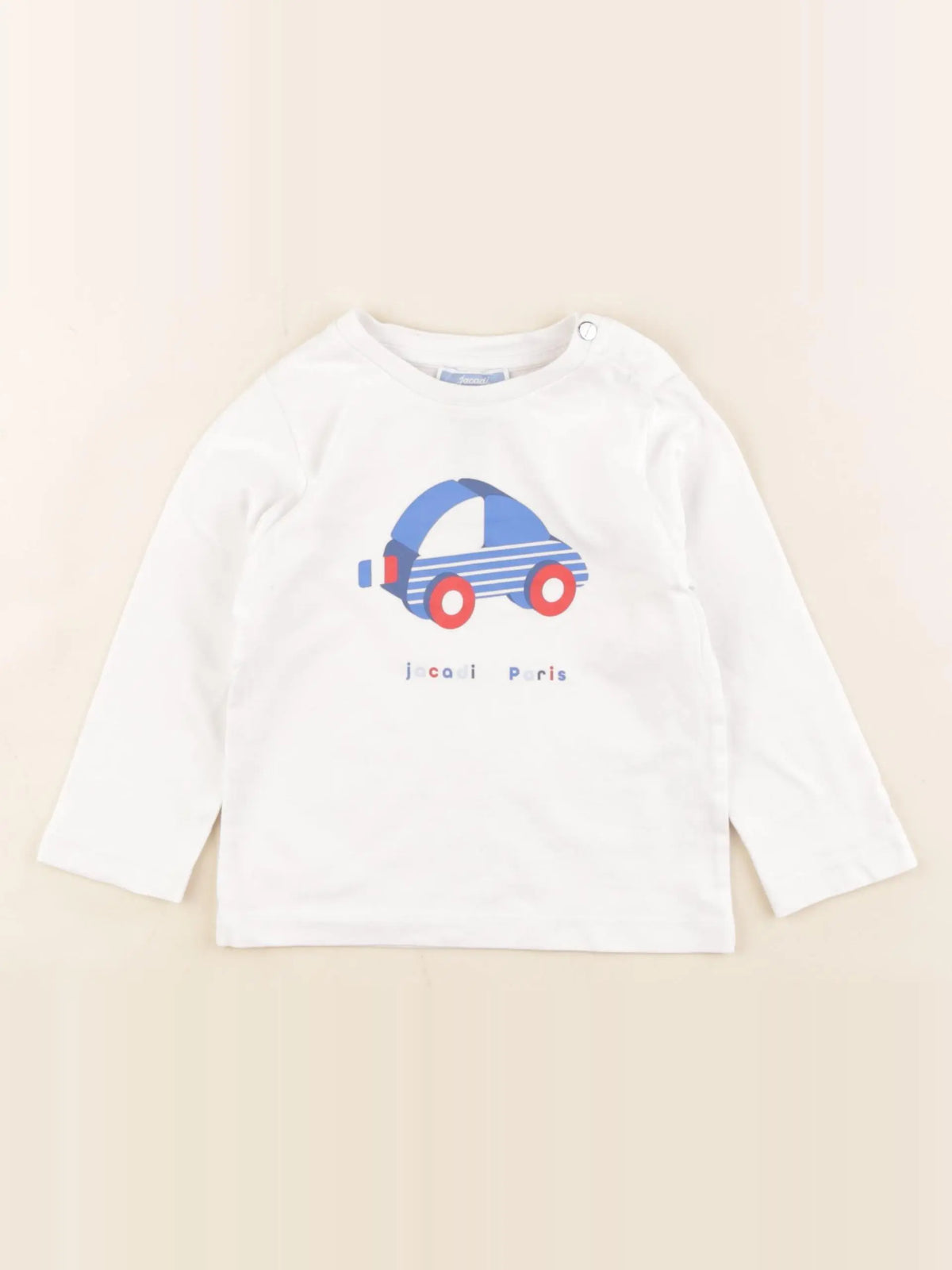 Jacadi - tee-shirt blanc - 18 mois