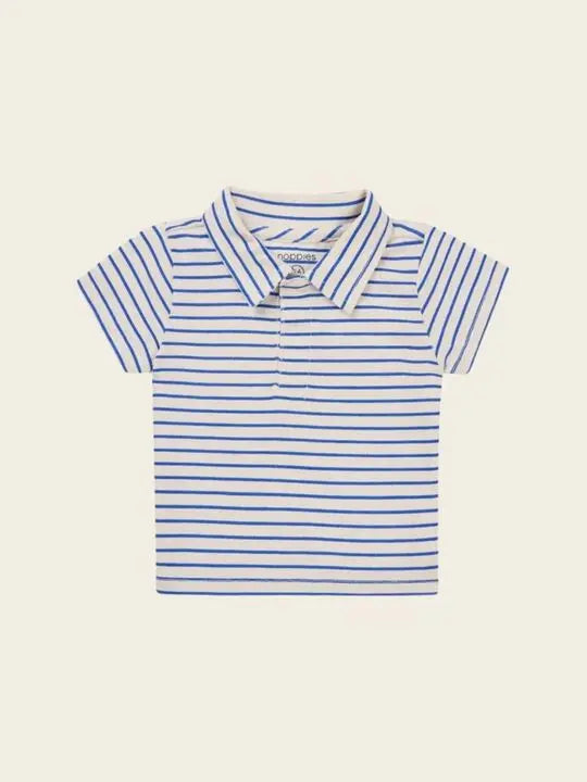Tee-shirt Okaya blanc, bleu