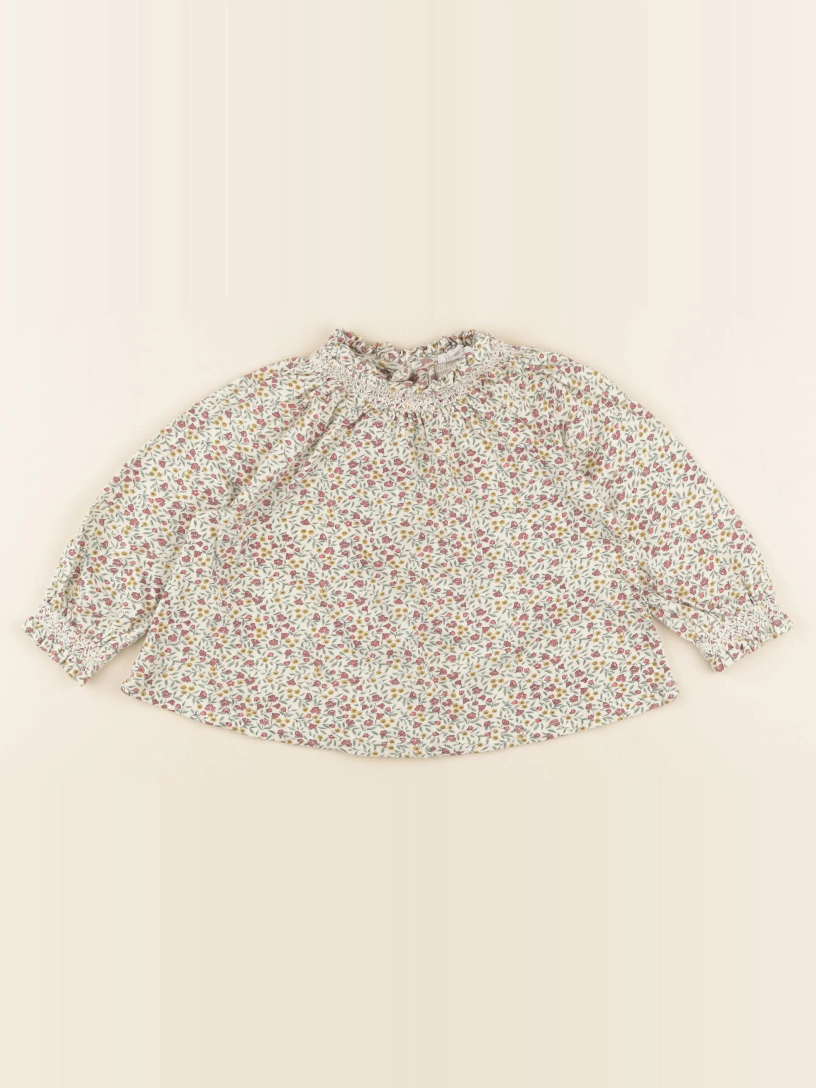 Vertbaudet - blouse multicolore - 18 mois