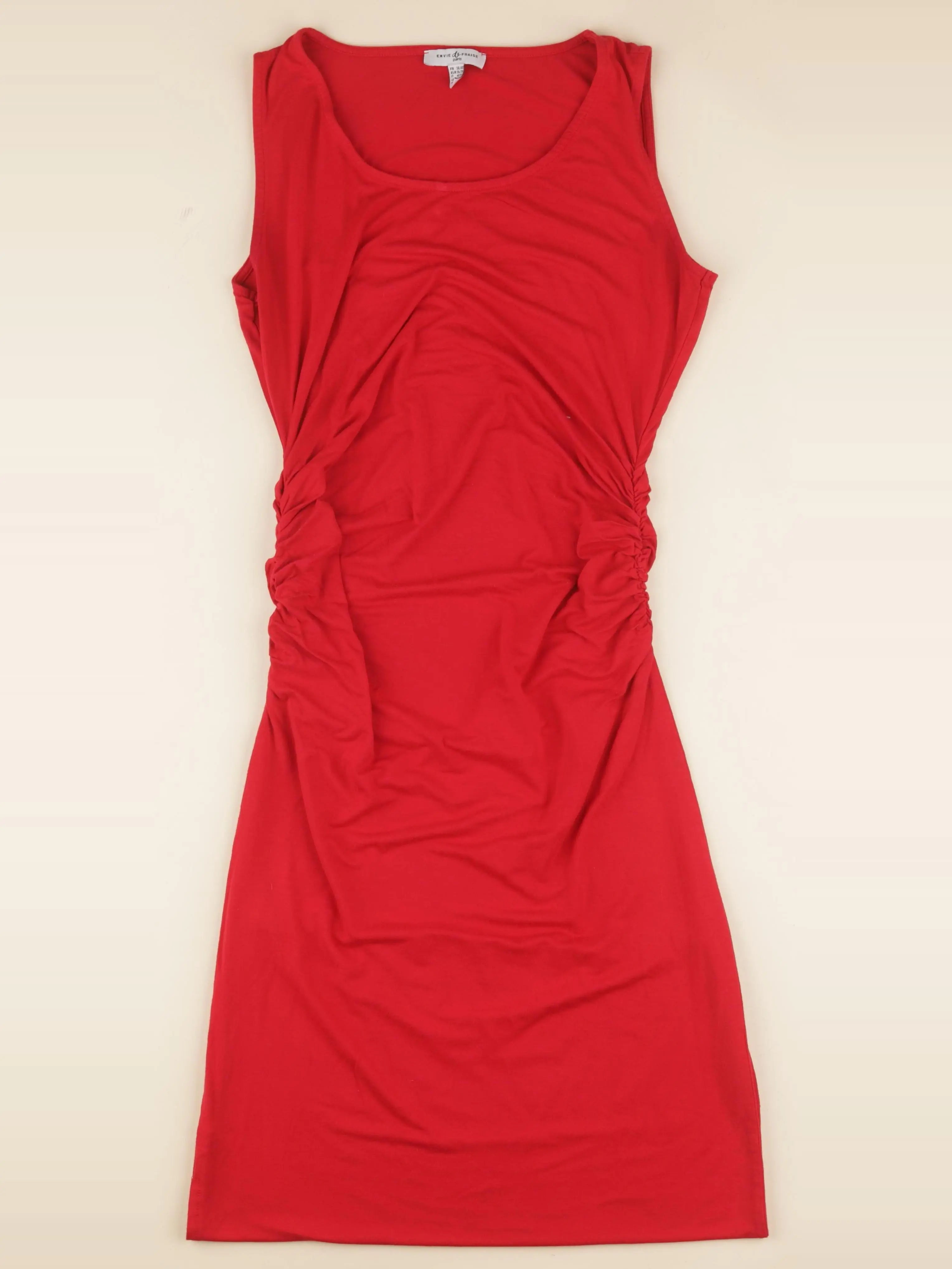 Envie de fraise - robe grossesse rouge - 38 à 40