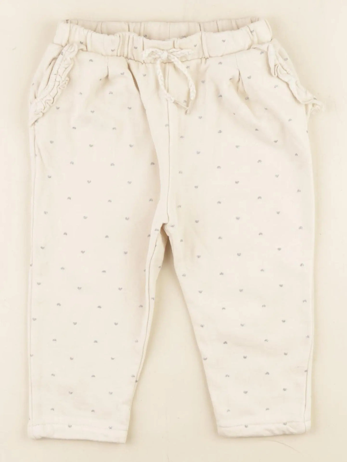Vertbaudet - pantalon beige - 24 mois