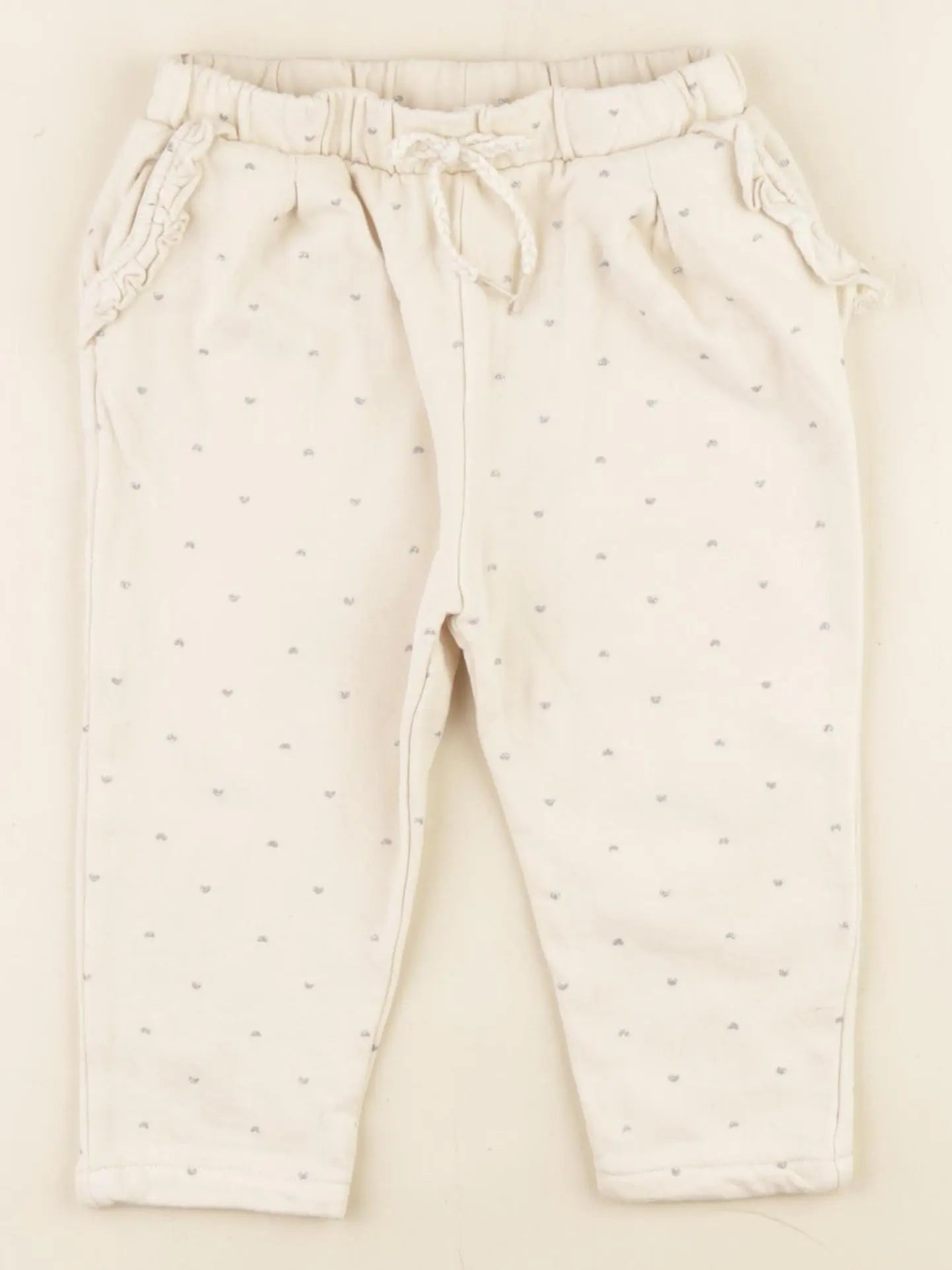 Vertbaudet - pantalon beige - 24 mois