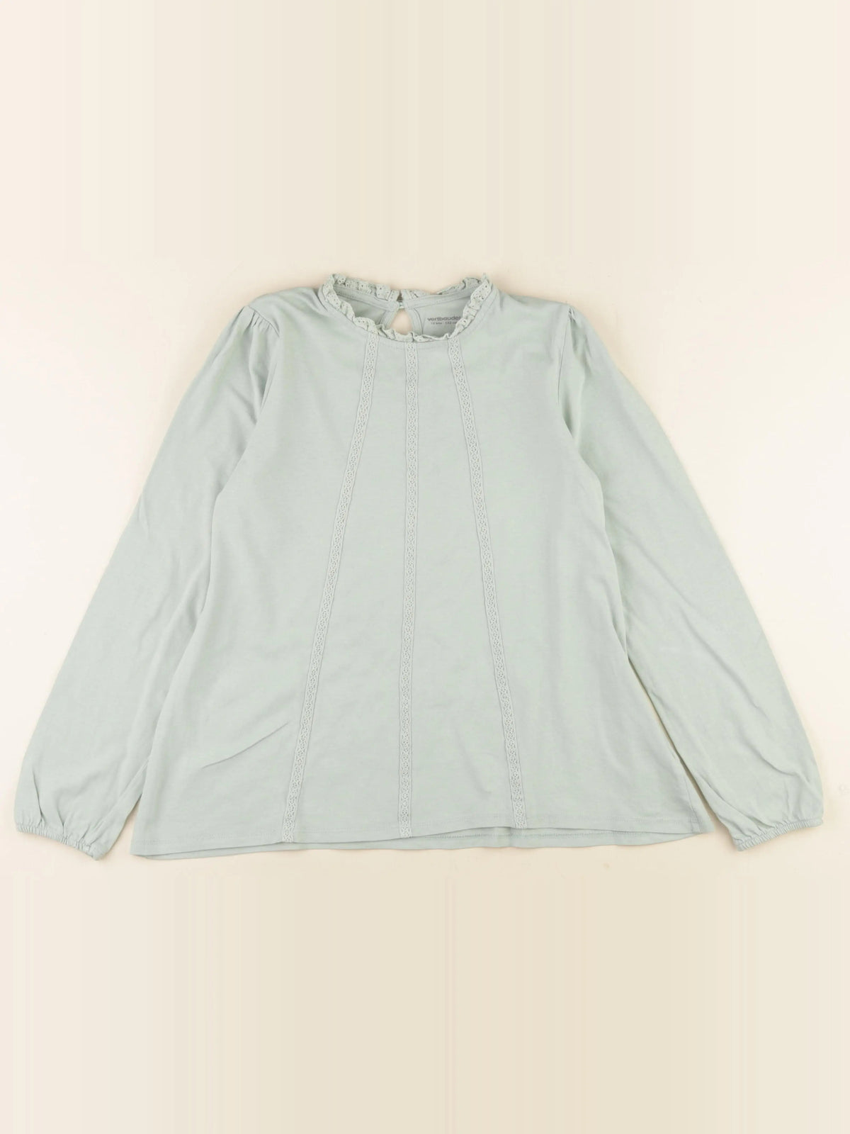 Vertbaudet - tee-shirt vert - 12 ans