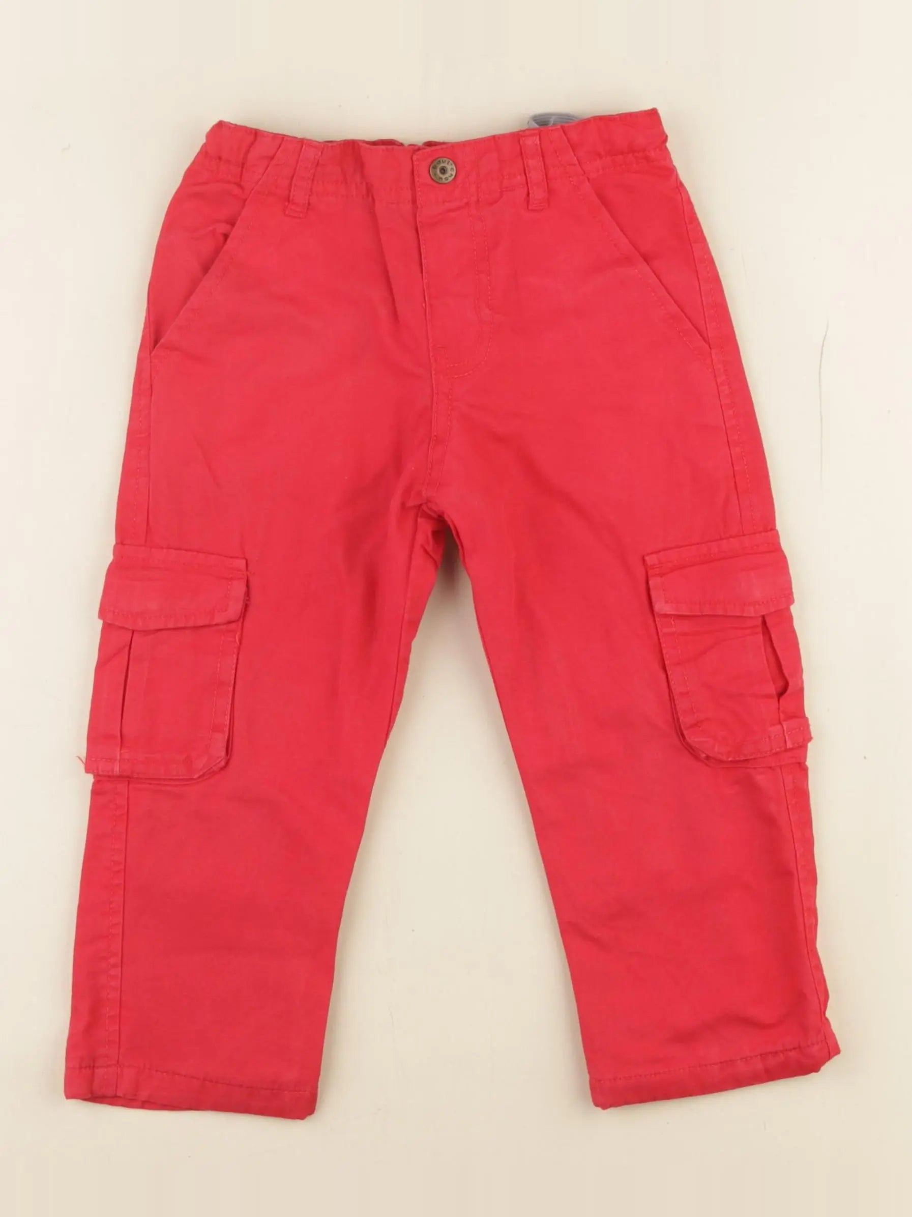 Boutchou - pantalon rouge - 24 mois
