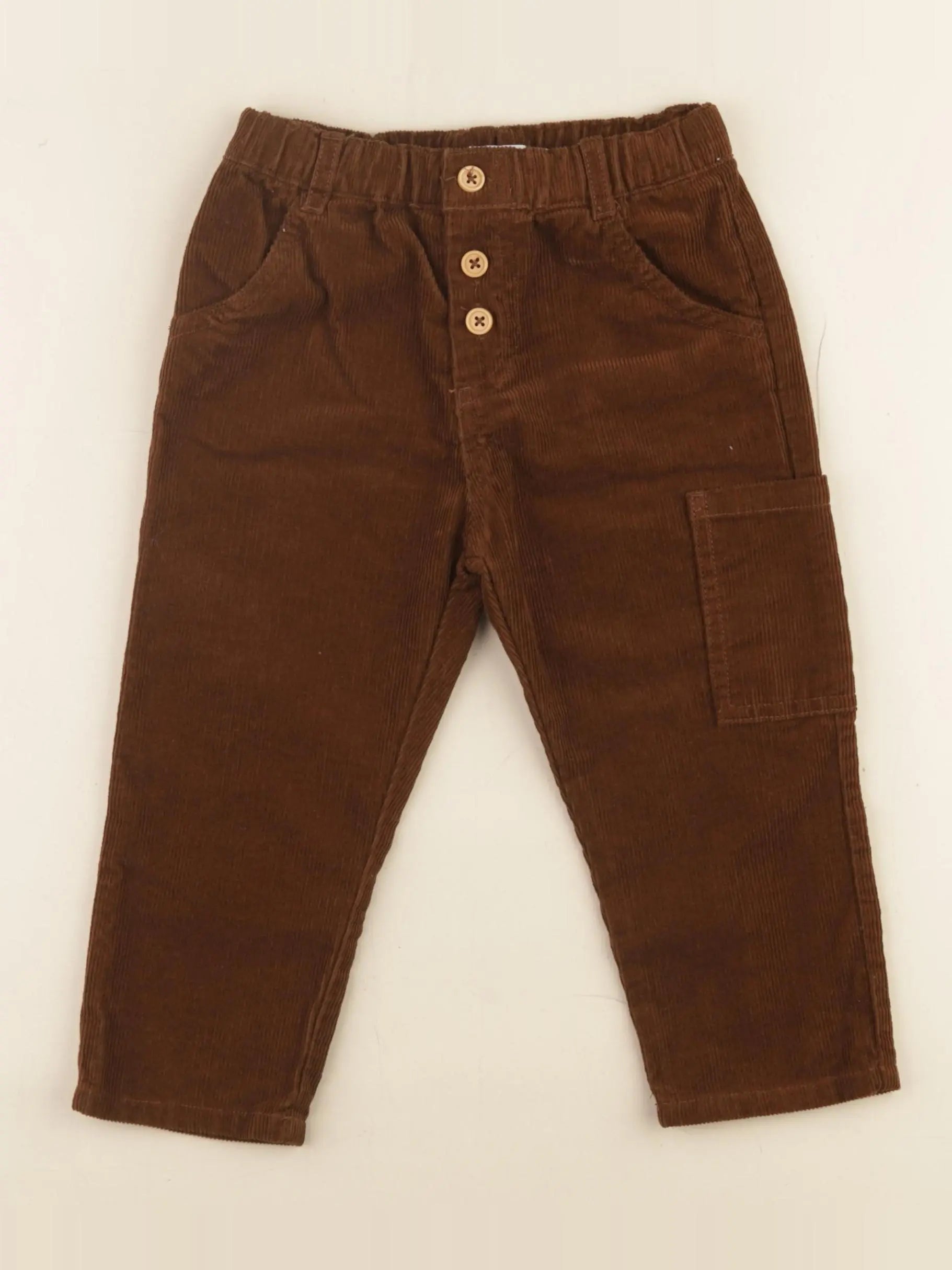 Boutchou - pantalon marron - 24 mois