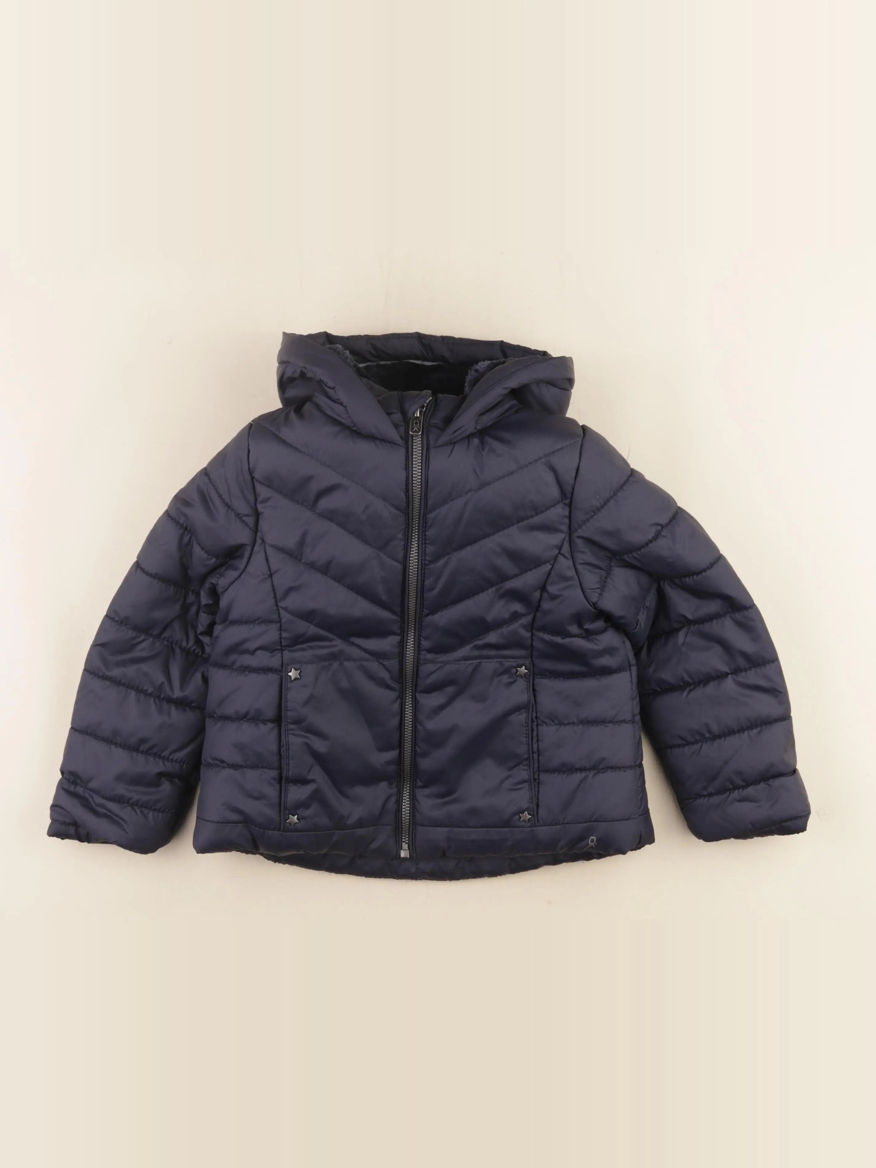 Okaidi - doudoune bleu - 4 ans