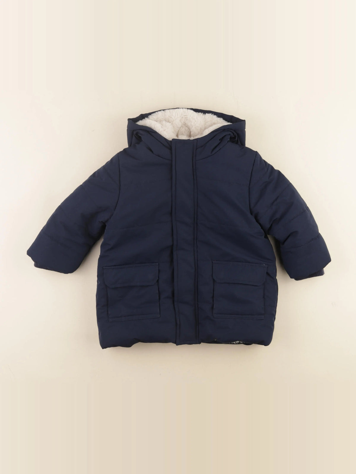 Boutchou - parka bleu - 36 mois