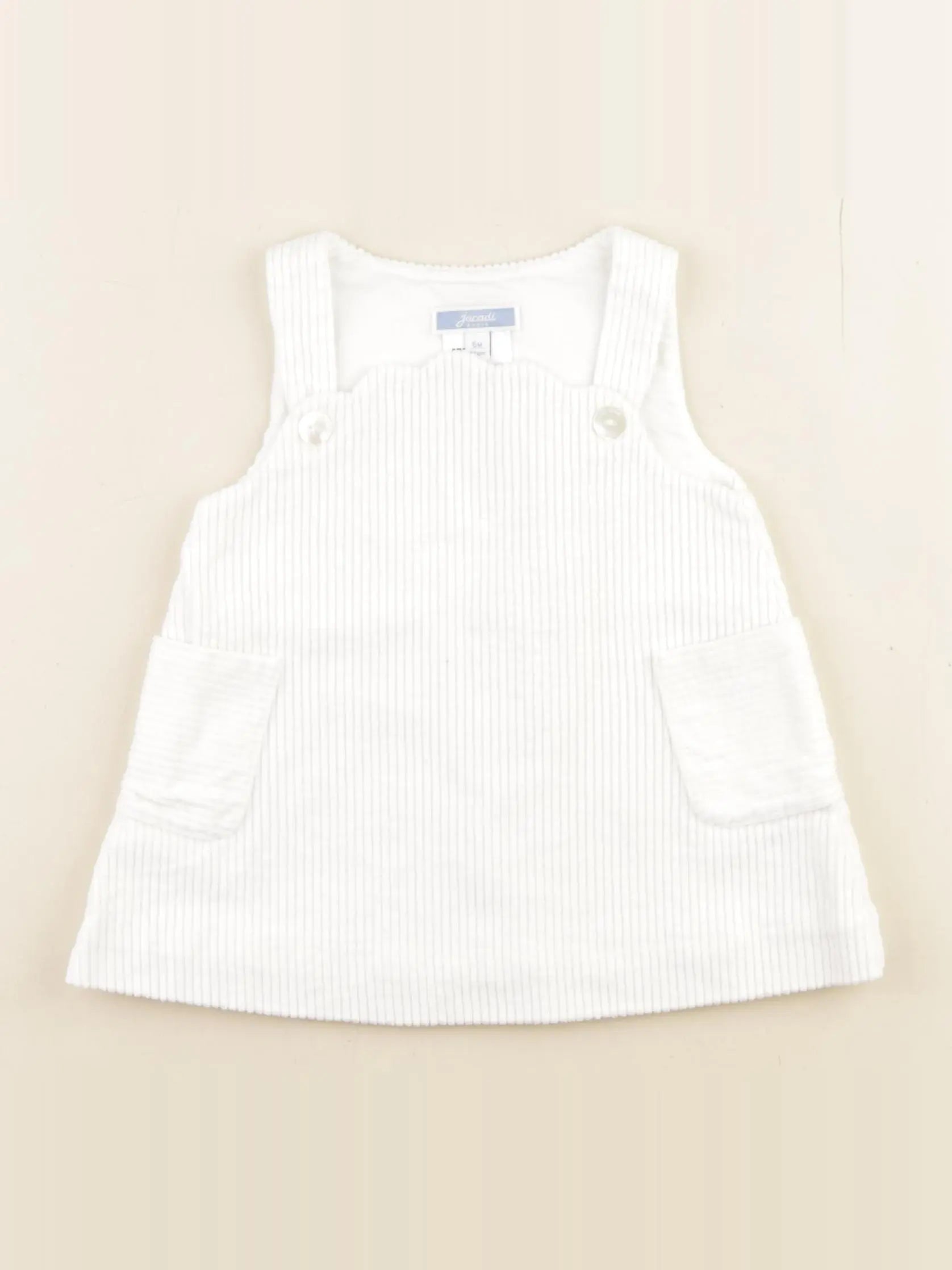 Jacadi - robe blanc - 6 mois