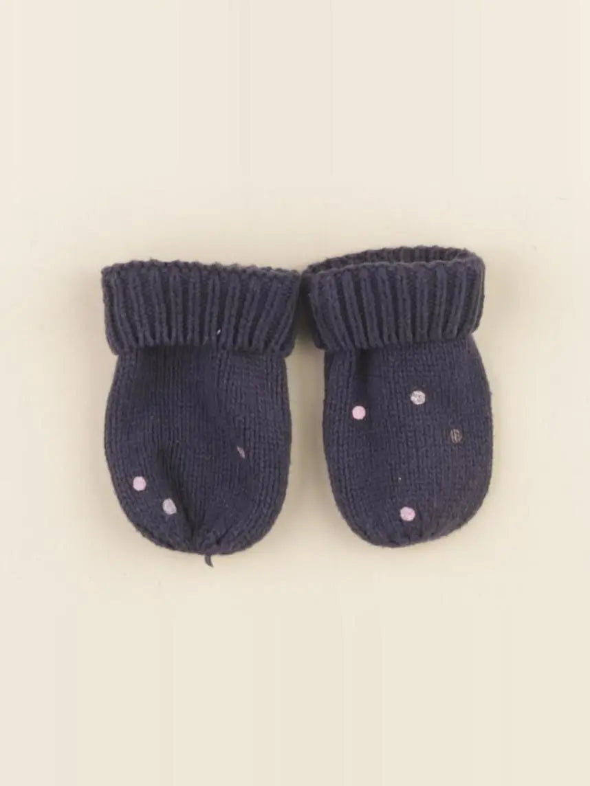 Vertbaudet - moufles bleu - 12/18 mois