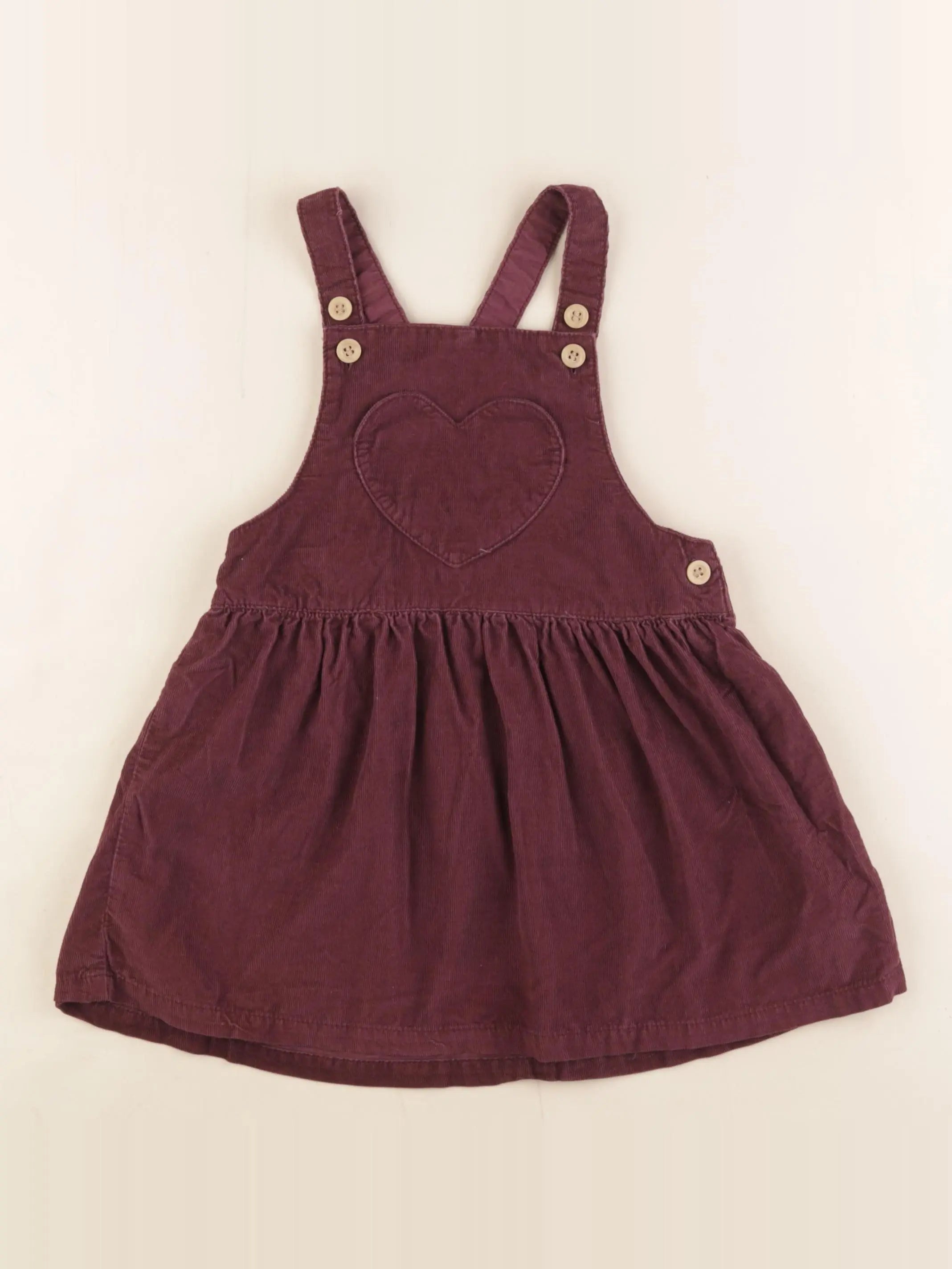 H&M - robe violet - 18/24 mois