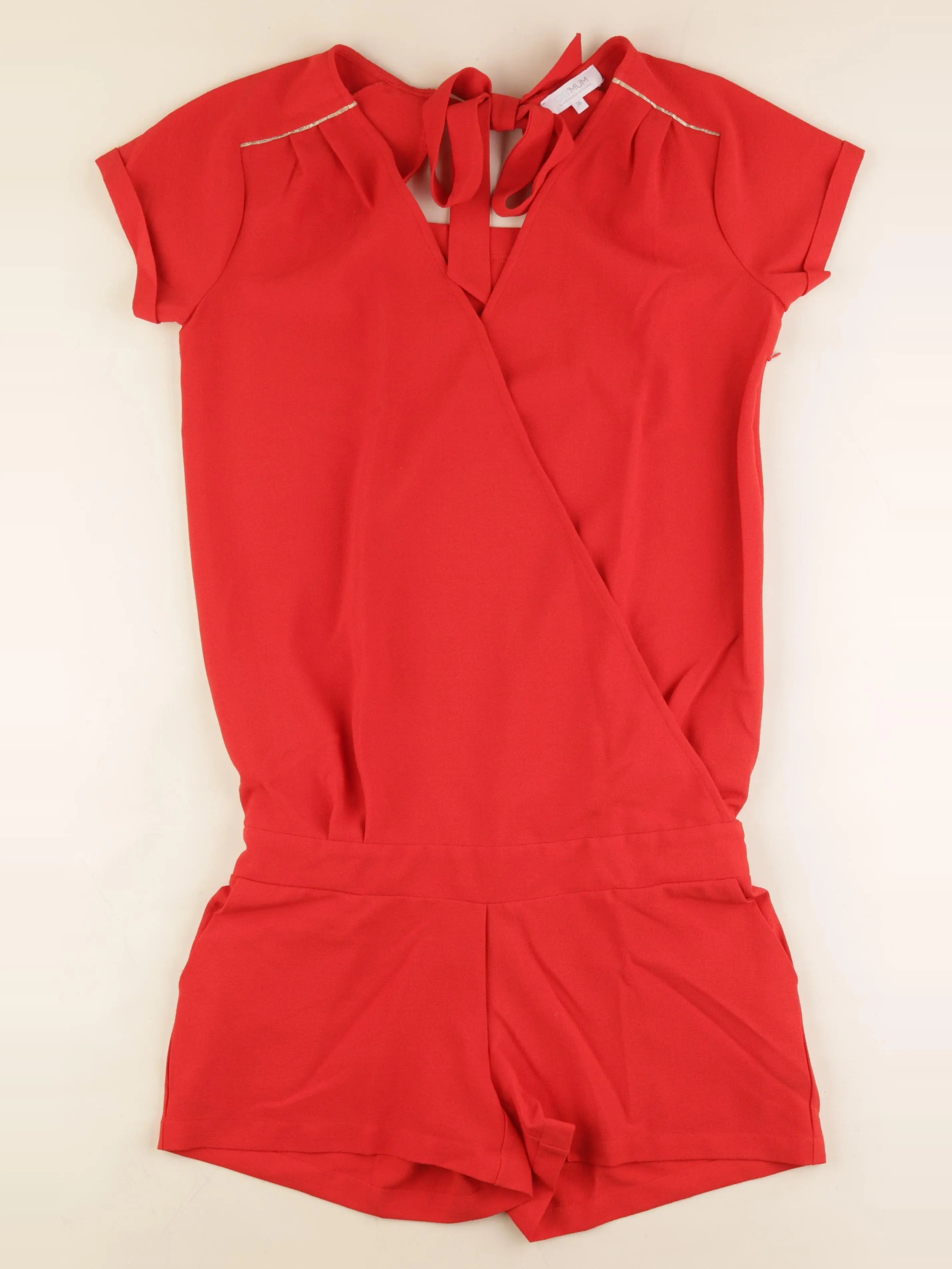 OB'MUM - combinaison grossesse rouge - 36