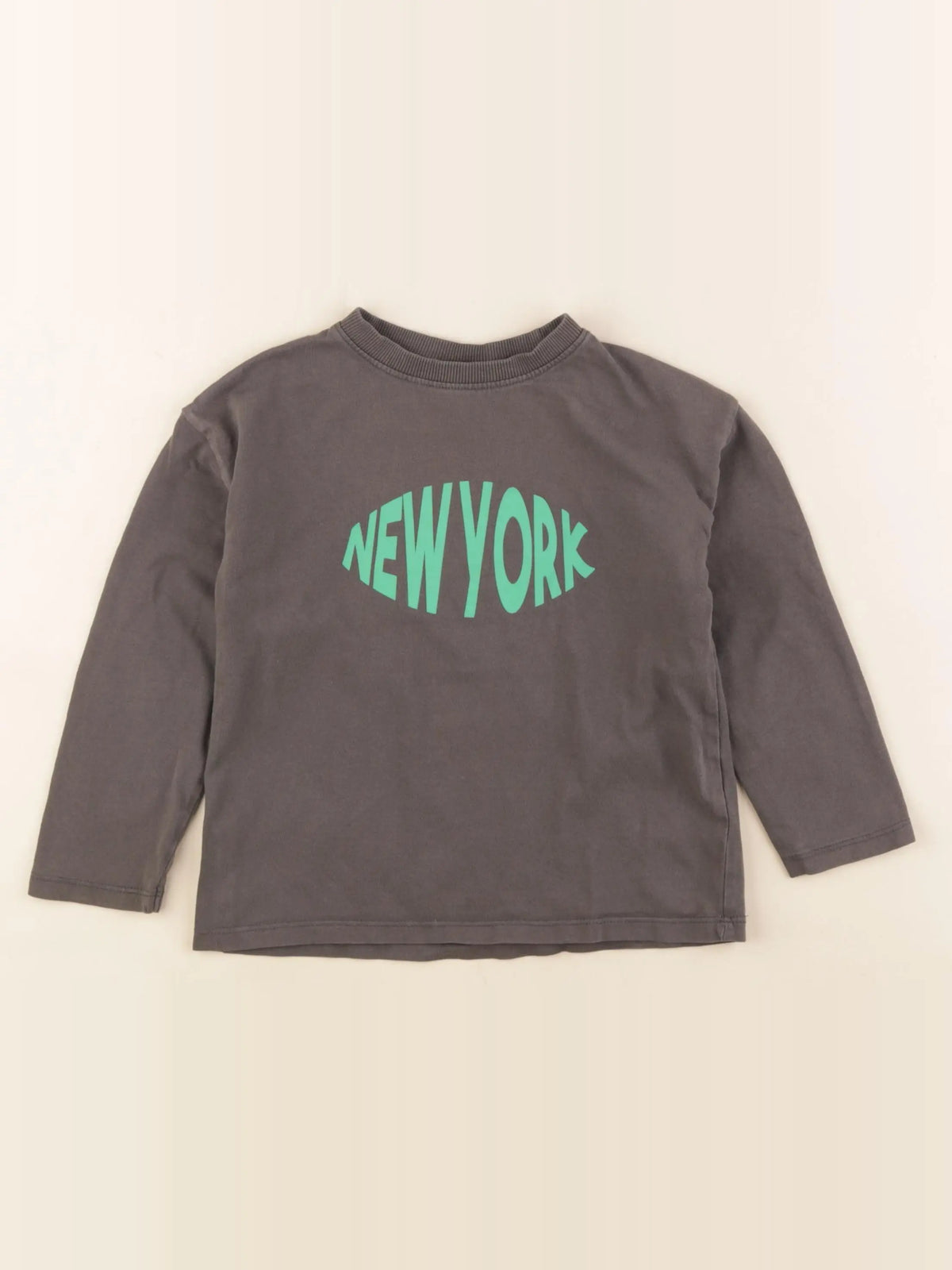 Zara - tee-shirt gris - 2/3 ans
