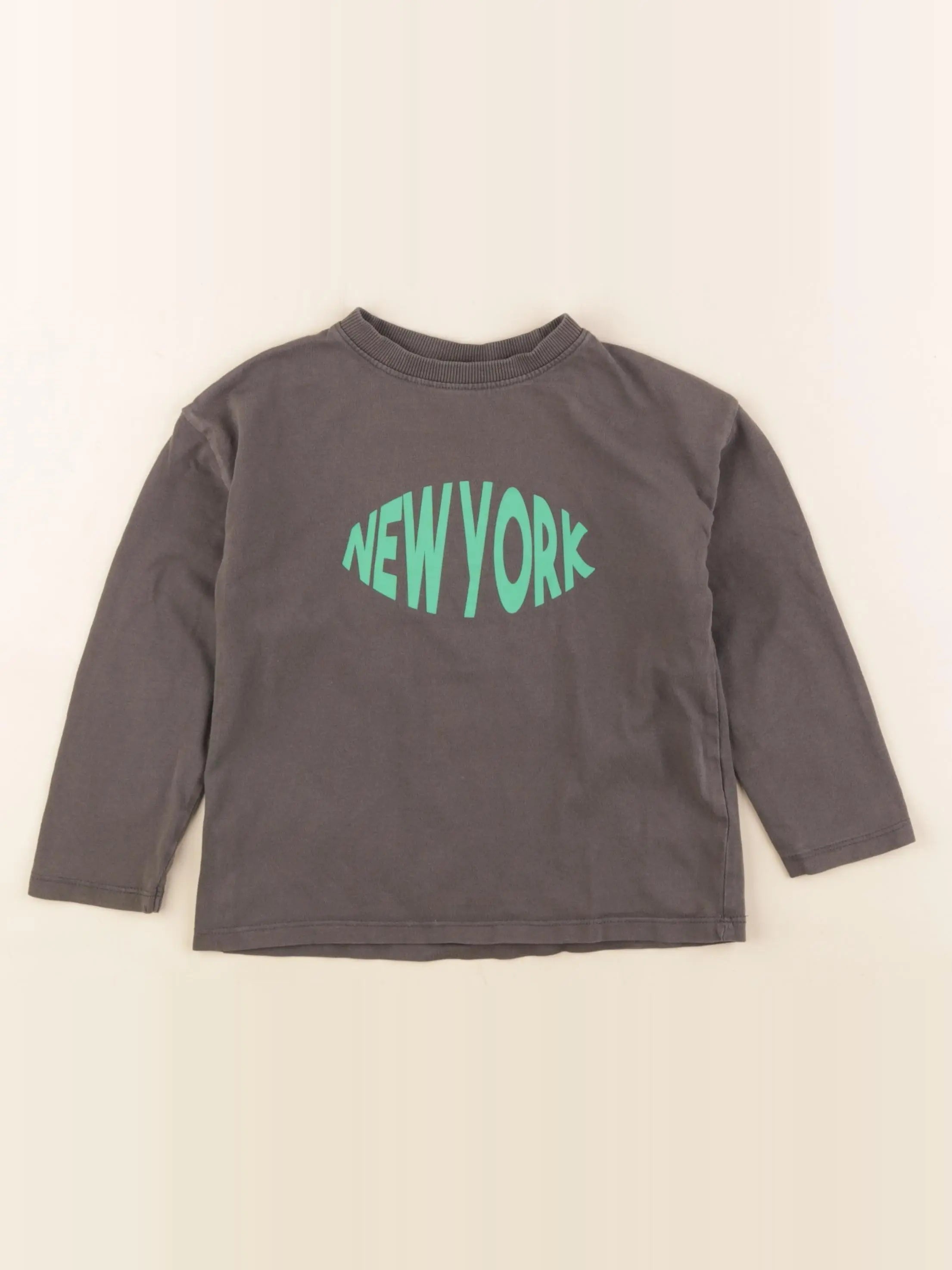 Zara - tee-shirt gris - 2/3 ans