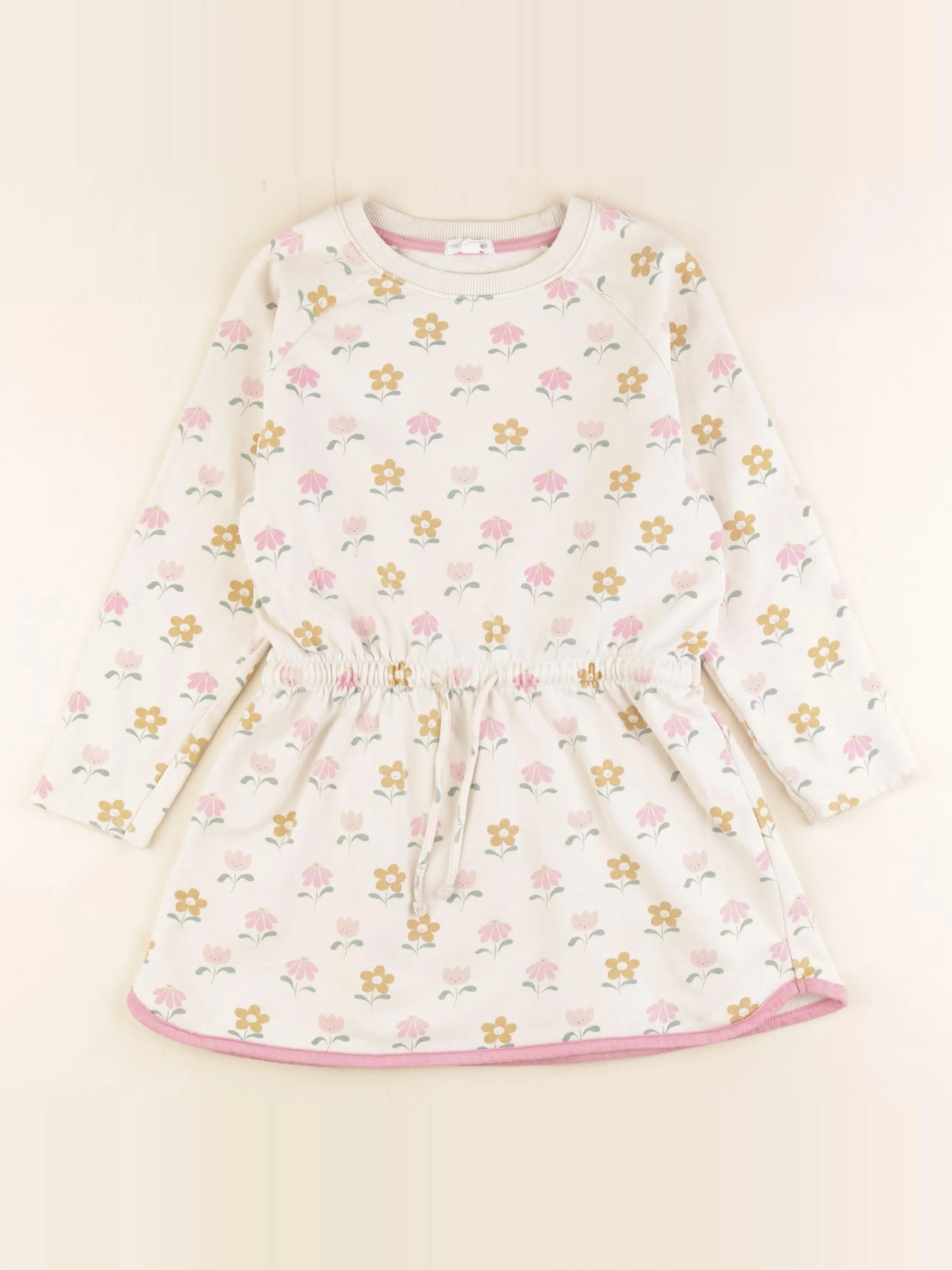 Vertbaudet - robe multicolore - 8 ans