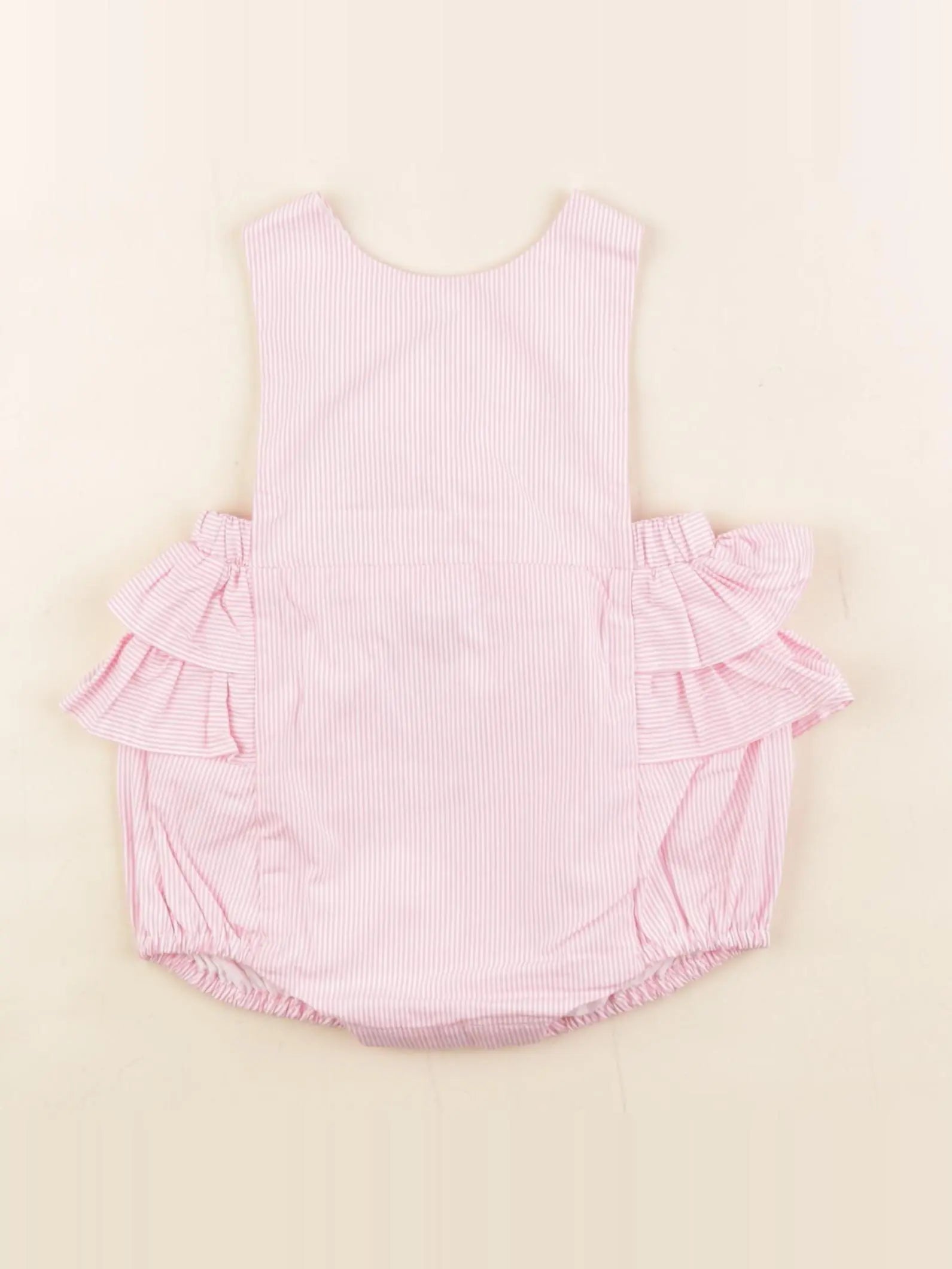 Jacadi - combinaison rose, blanc - 6 mois