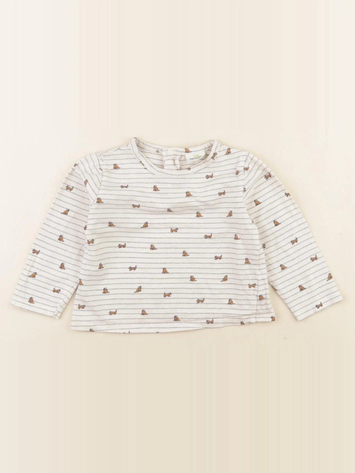 Tape à l'oeil - tee-shirt beige - 18 mois