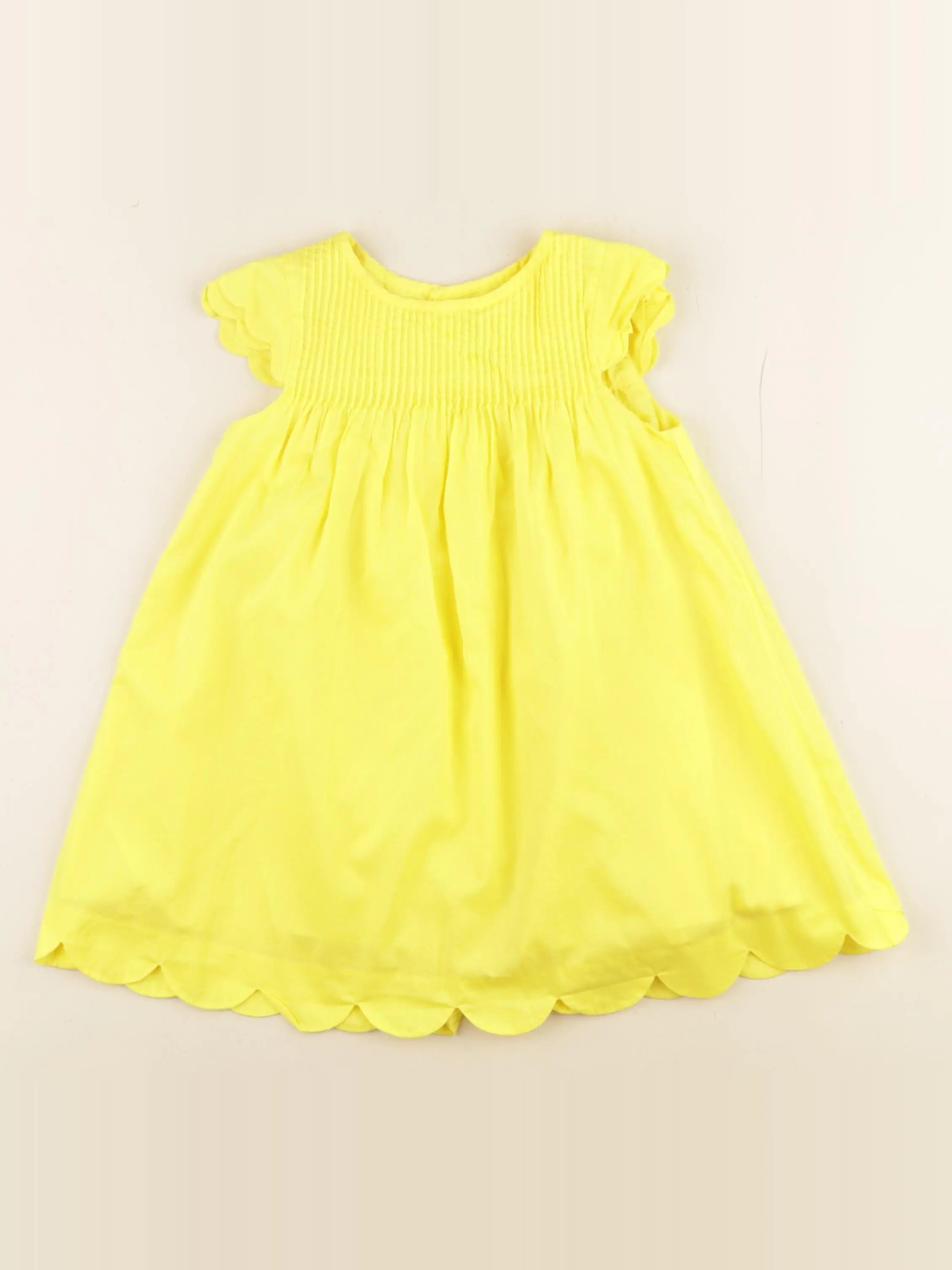 Jacadi - robe jaune - 24 mois