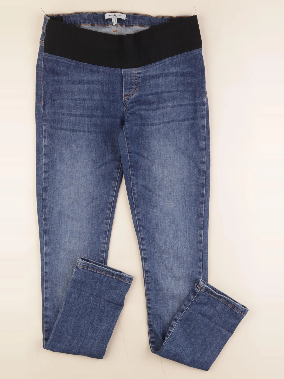 Envie de fraise - jean grossesse bleu - 36