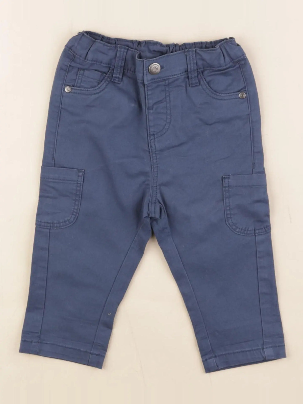 Tape à l'oeil - pantalon bleu - 6 mois