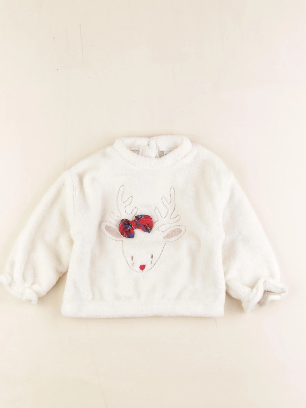 Vertbaudet - polaire beige - 18 mois