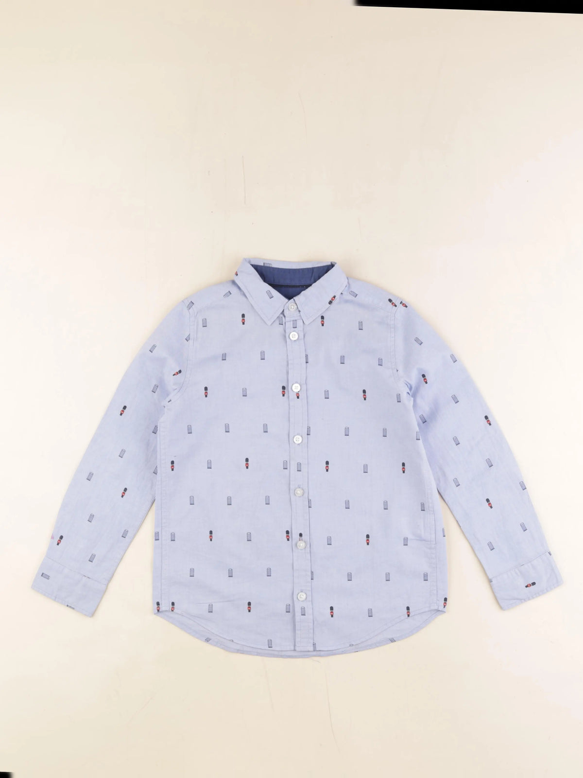 Cyrillus - chemise bleu - 8 ans