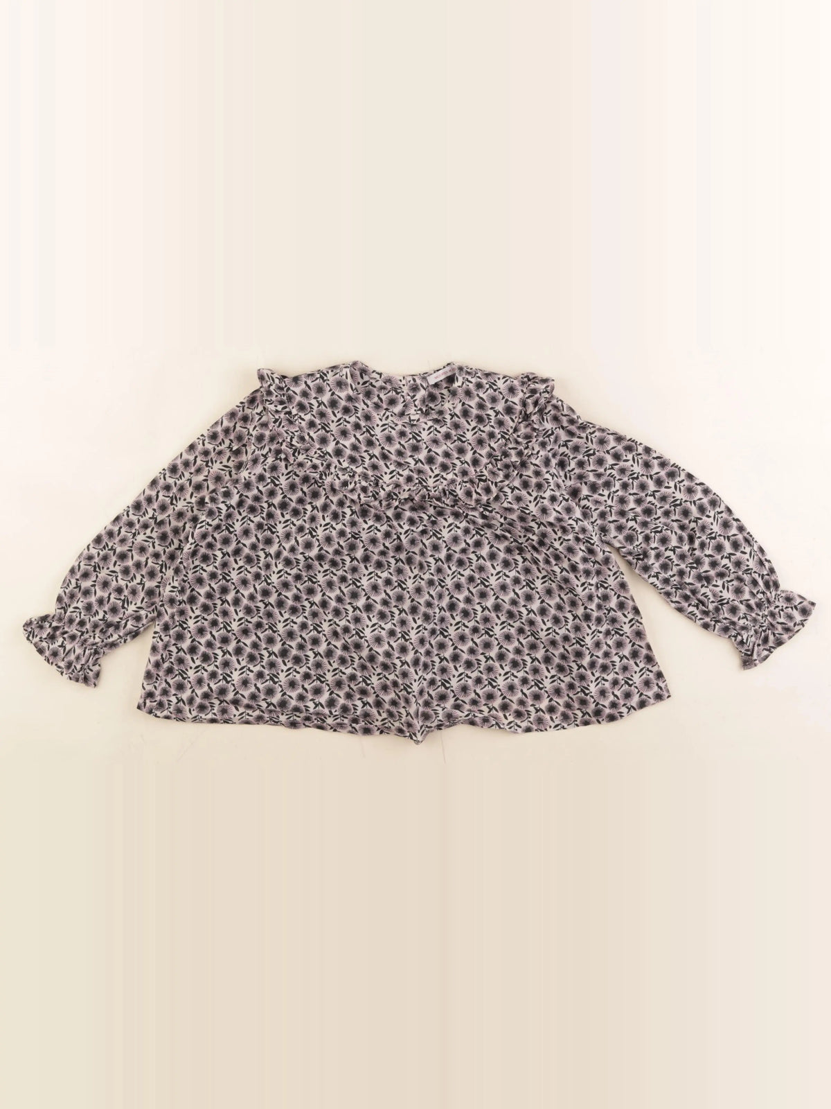 Monoprix - blouse noir - 4 ans