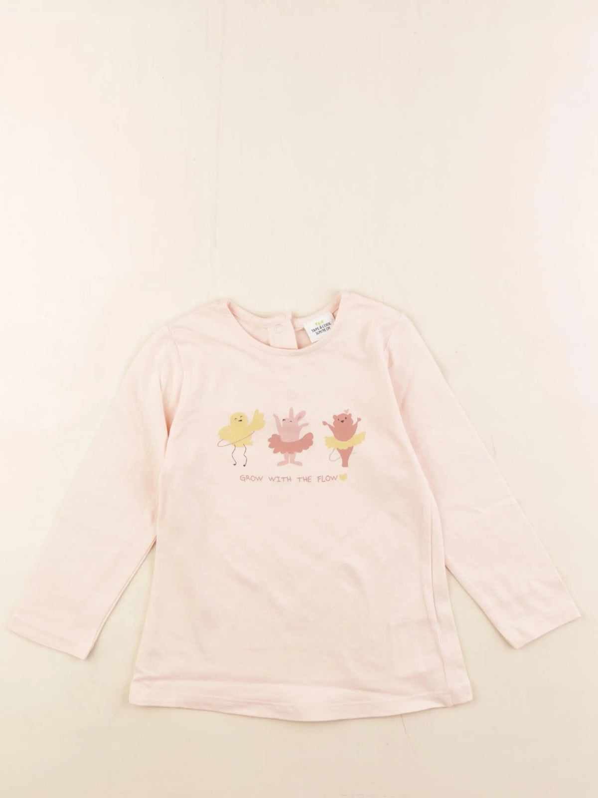 Tape à l'oeil - tee-shirt rose - 36 mois