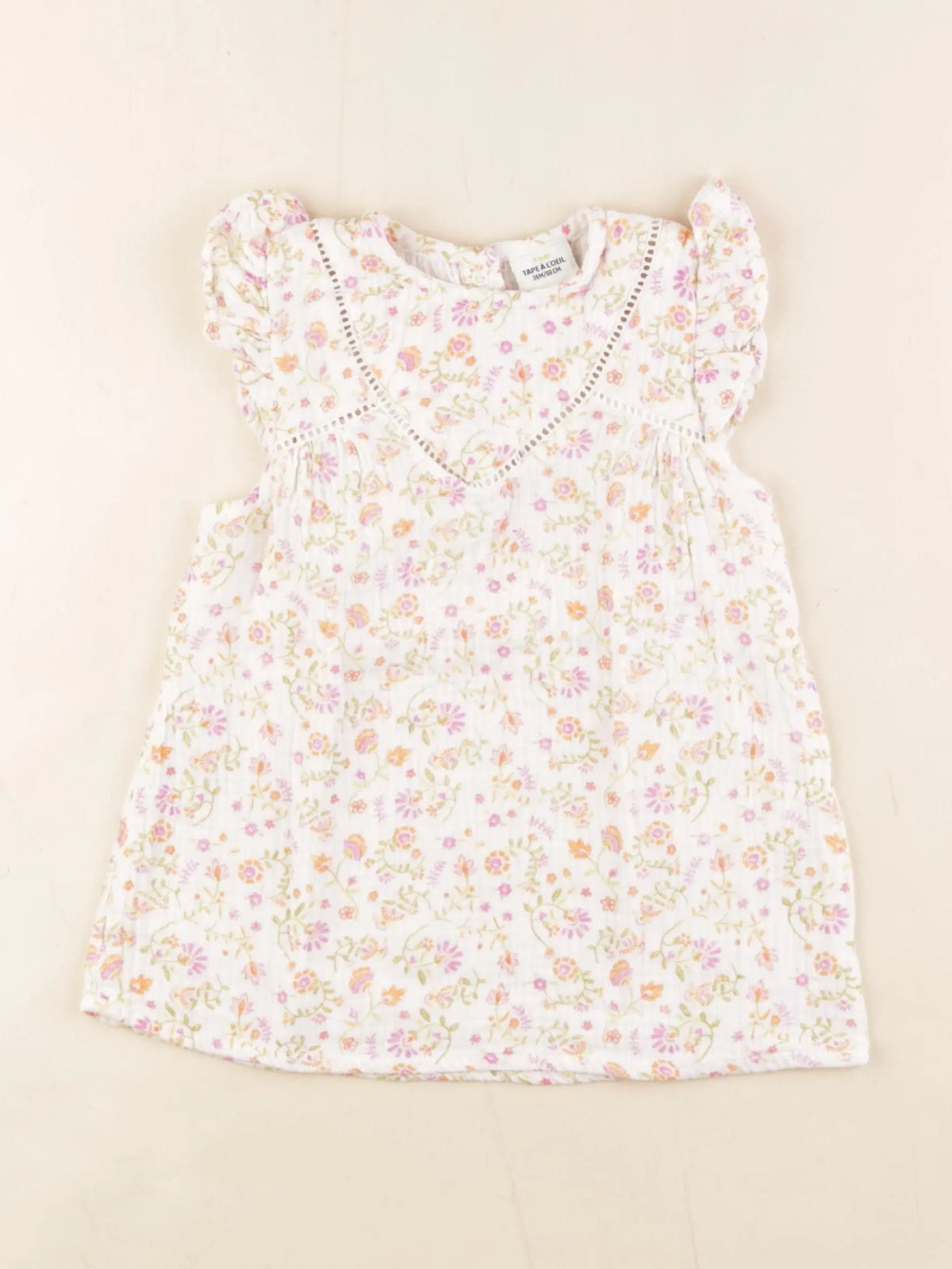 Tape à l'oeil - robe multicolore - 36 mois