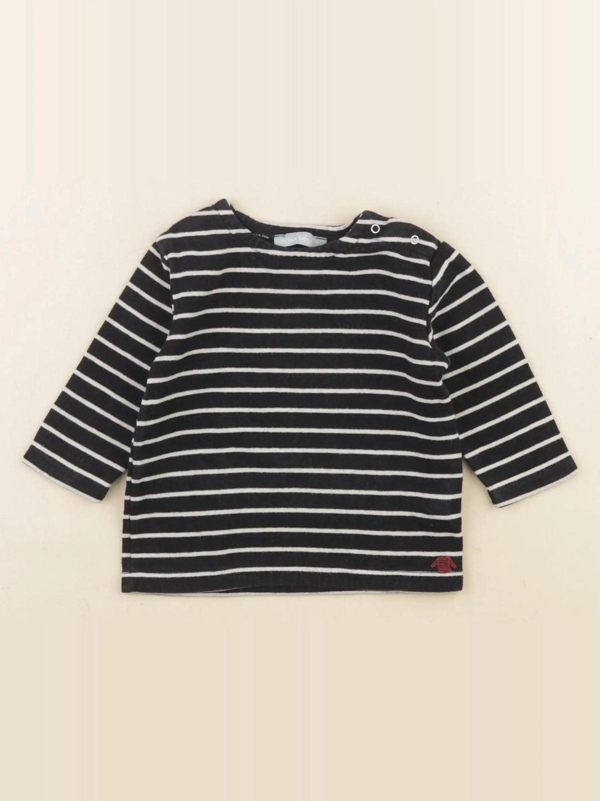 Armor Lux - tee-shirt bleu - 6 mois
