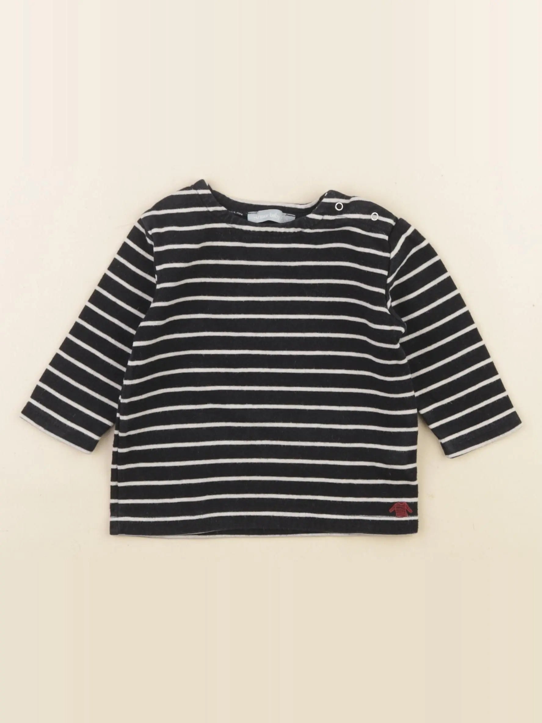Armor Lux - tee-shirt bleu - 6 mois