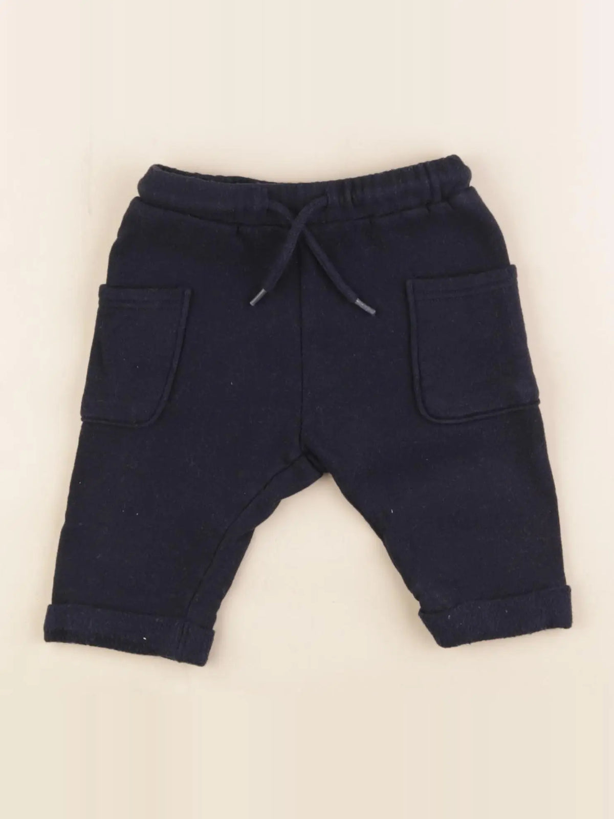 Vertbaudet - pantalon bleu - 6 mois
