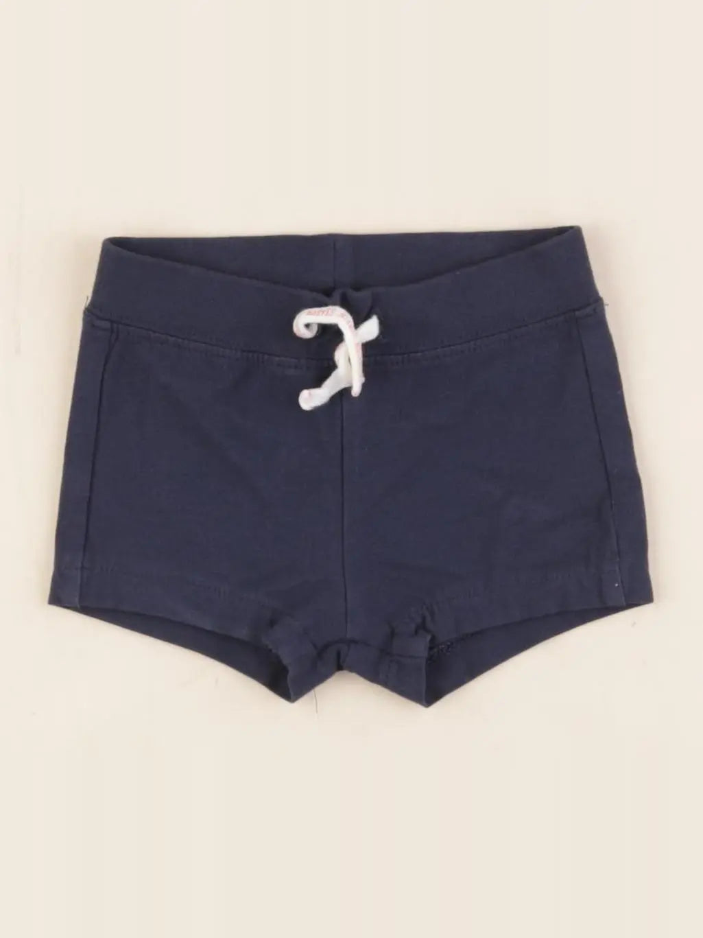 H&M - short bleu - 1/2 mois