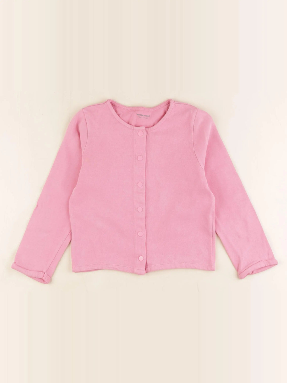 Vertbaudet - tee-shirt rose - 5 ans