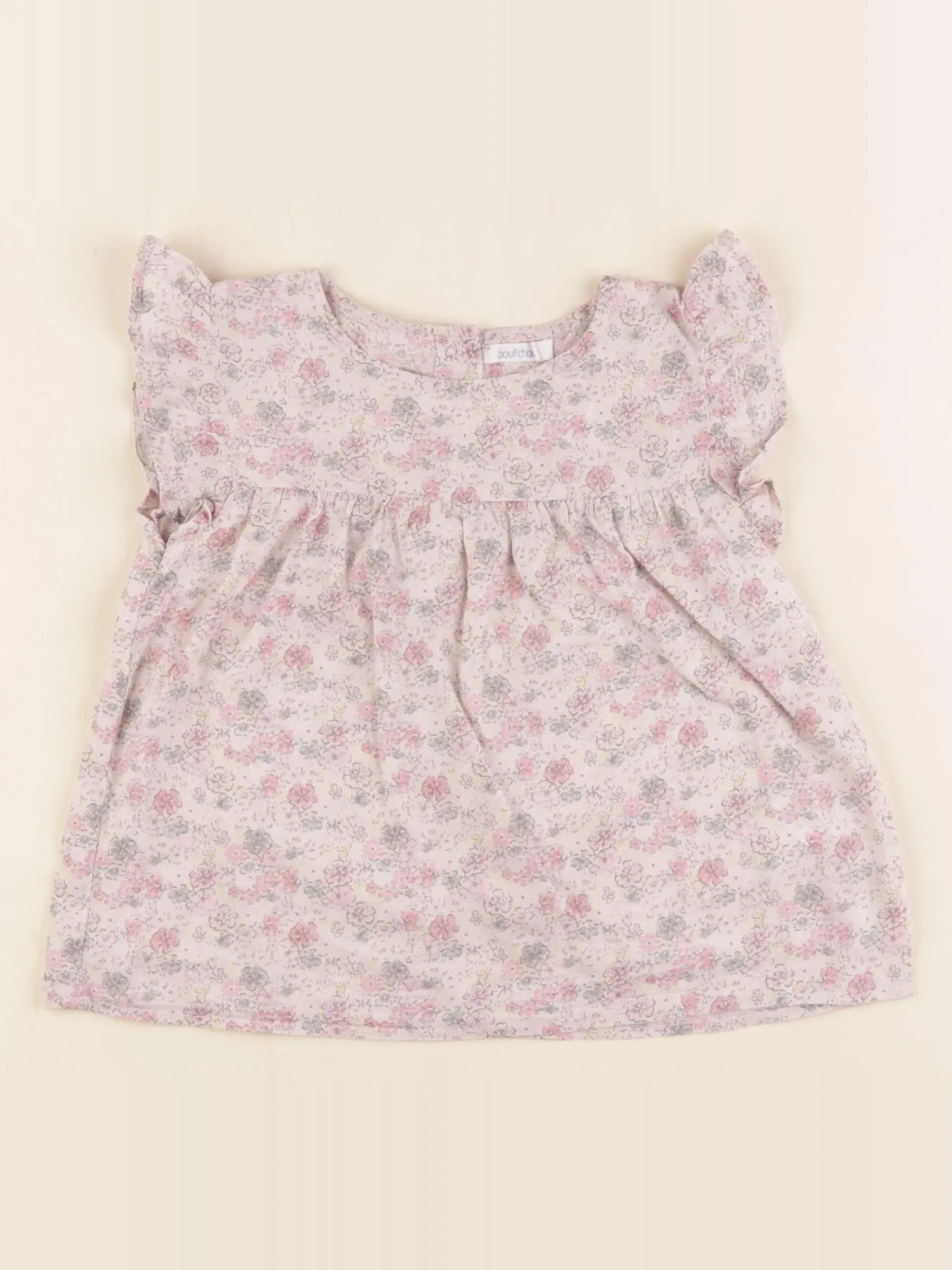 Boutchou - blouse rose - 24 mois