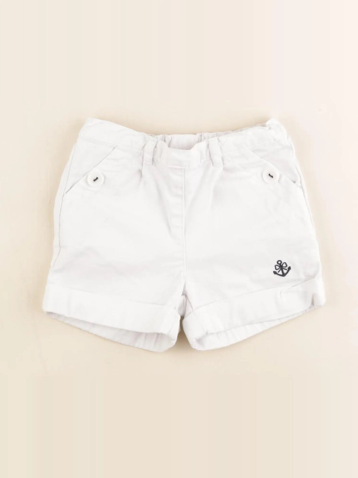 Jacadi - short blanc - 18 mois