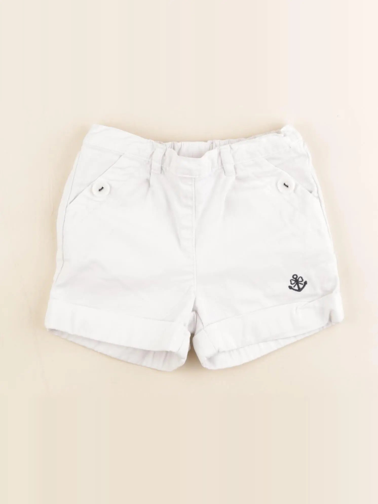 Jacadi - short blanc - 18 mois