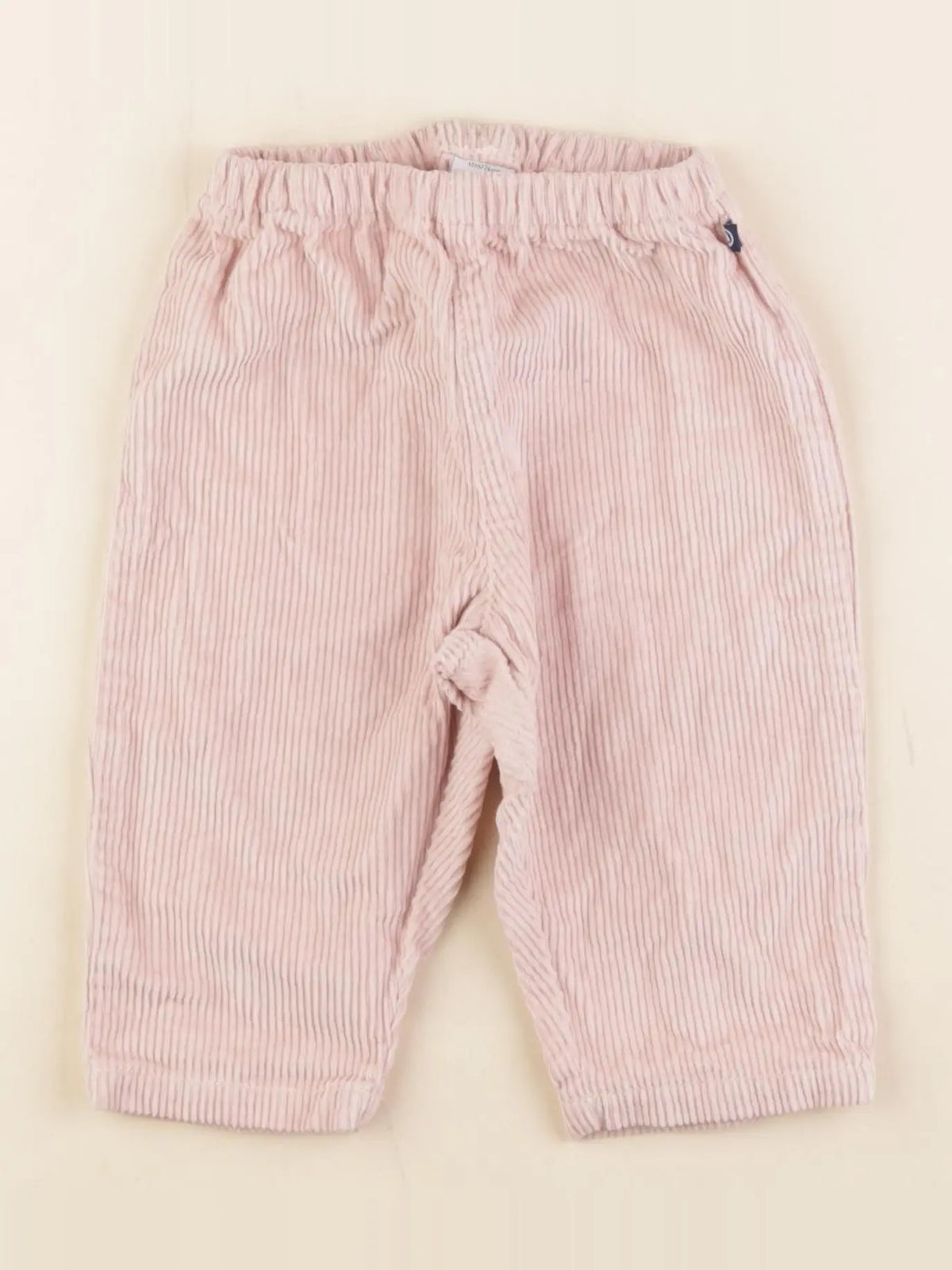 Petit Bateau - pantalon rose - 12 mois