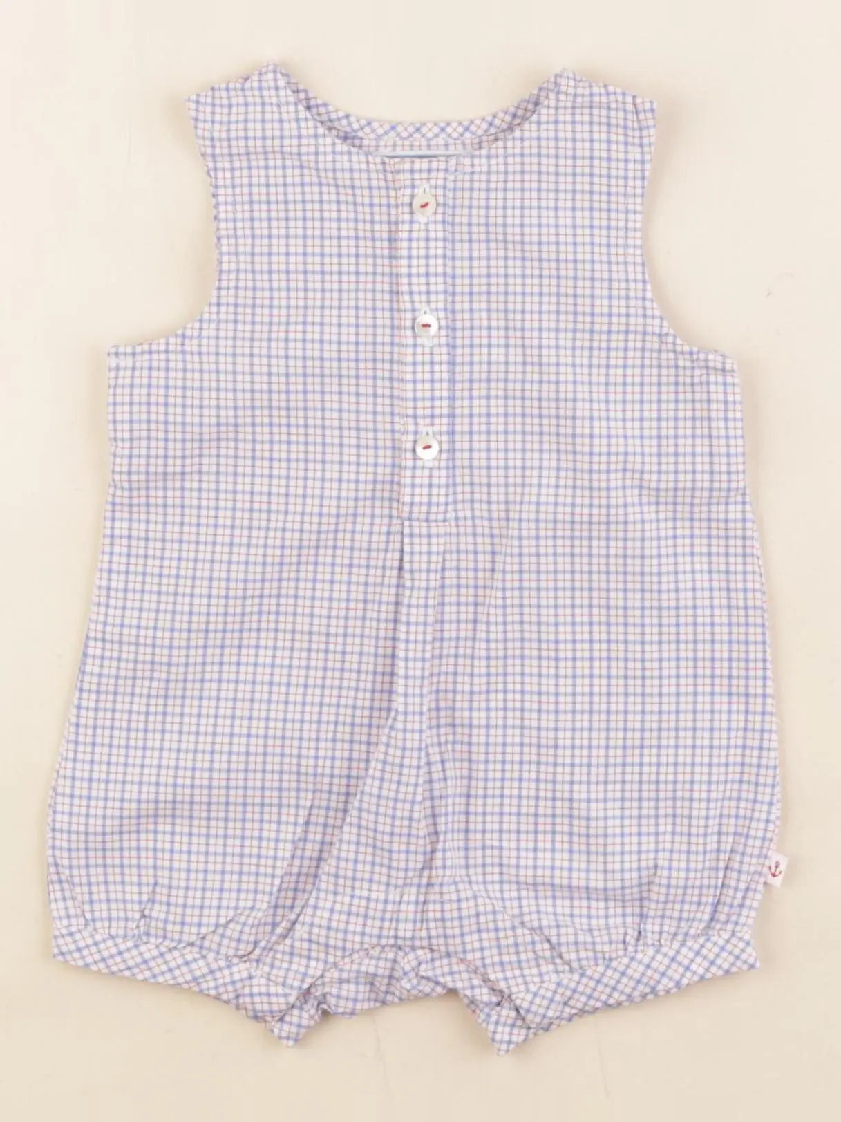 Jacadi - combinaison blanc, bleu - 3 mois