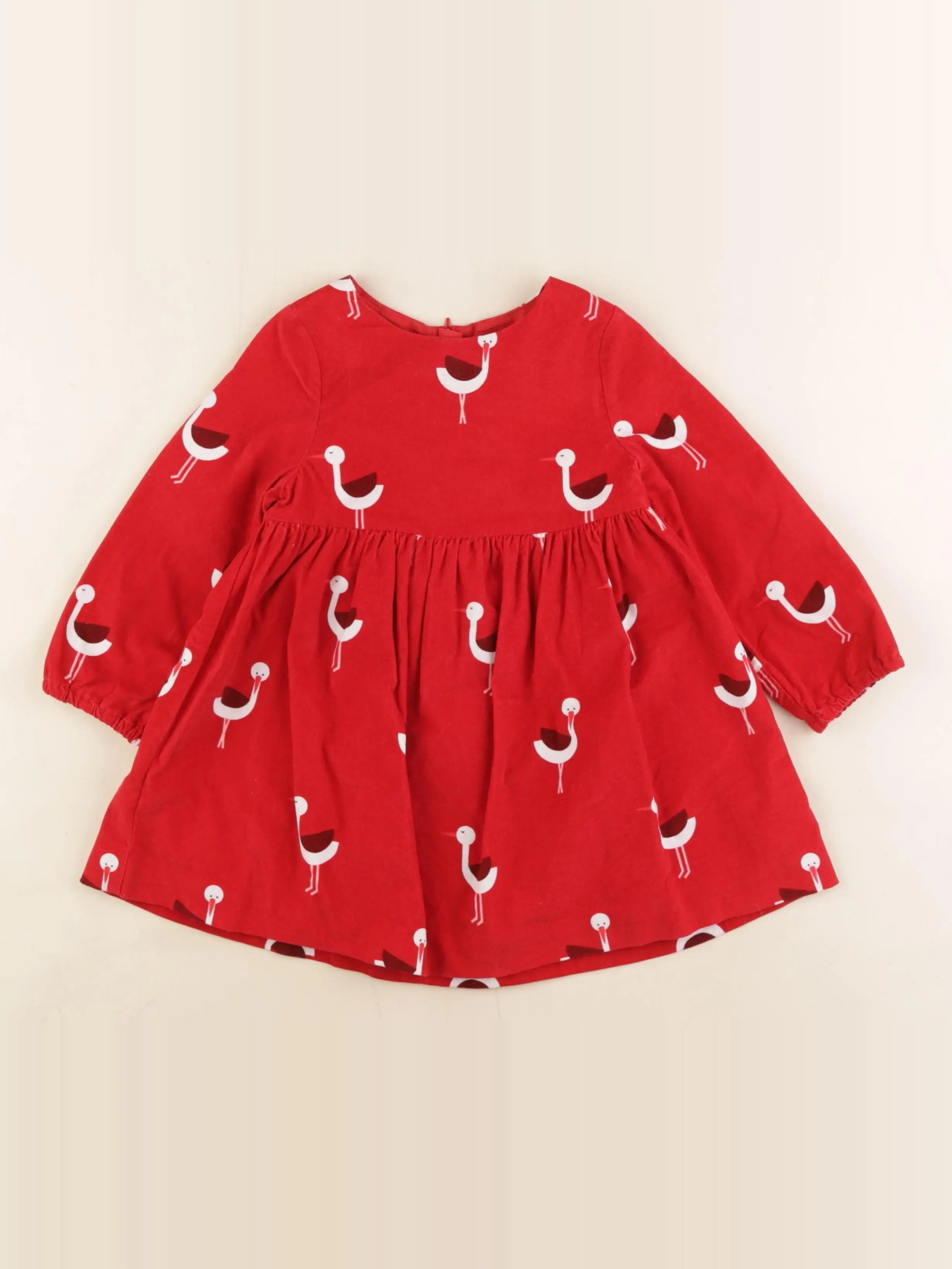 Jacadi - robe rouge - 24 mois