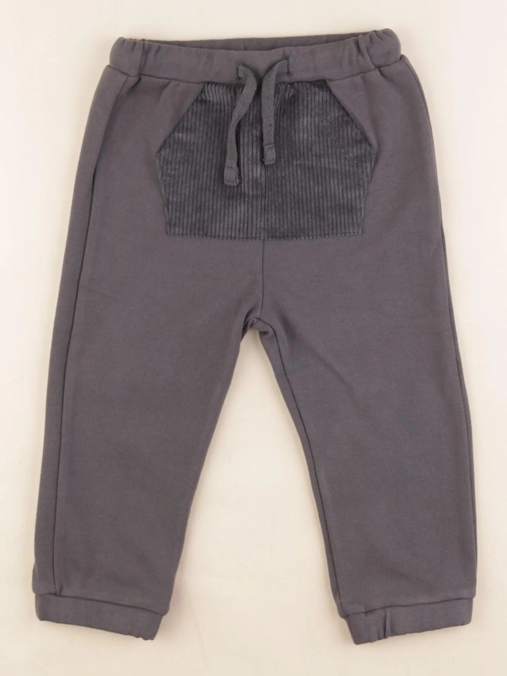 Vertbaudet - pantalon gris - 36 mois