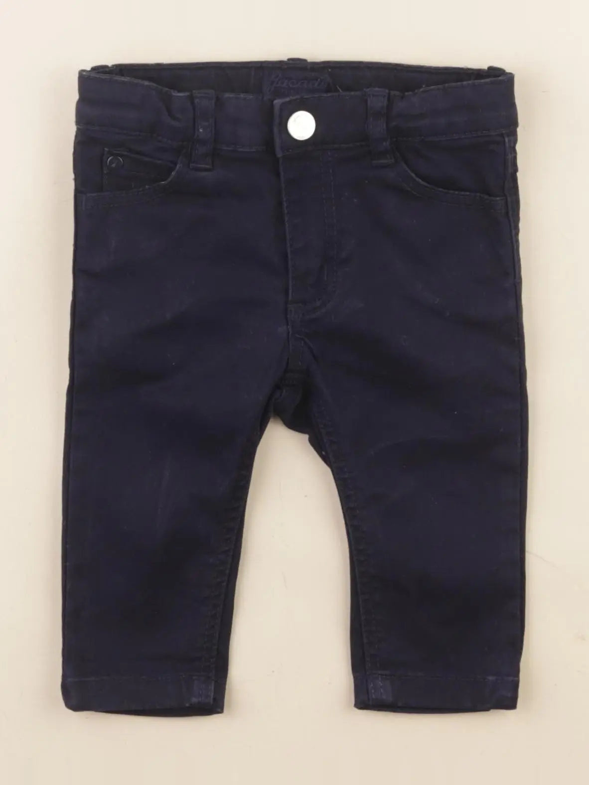 Jacadi - pantalon bleu - 6 mois