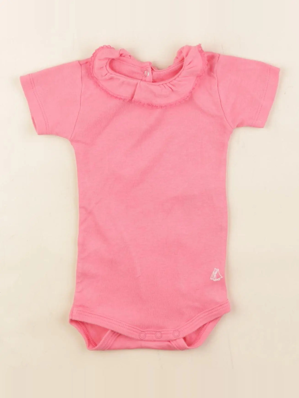 Petit Bateau - body rose - 3 mois